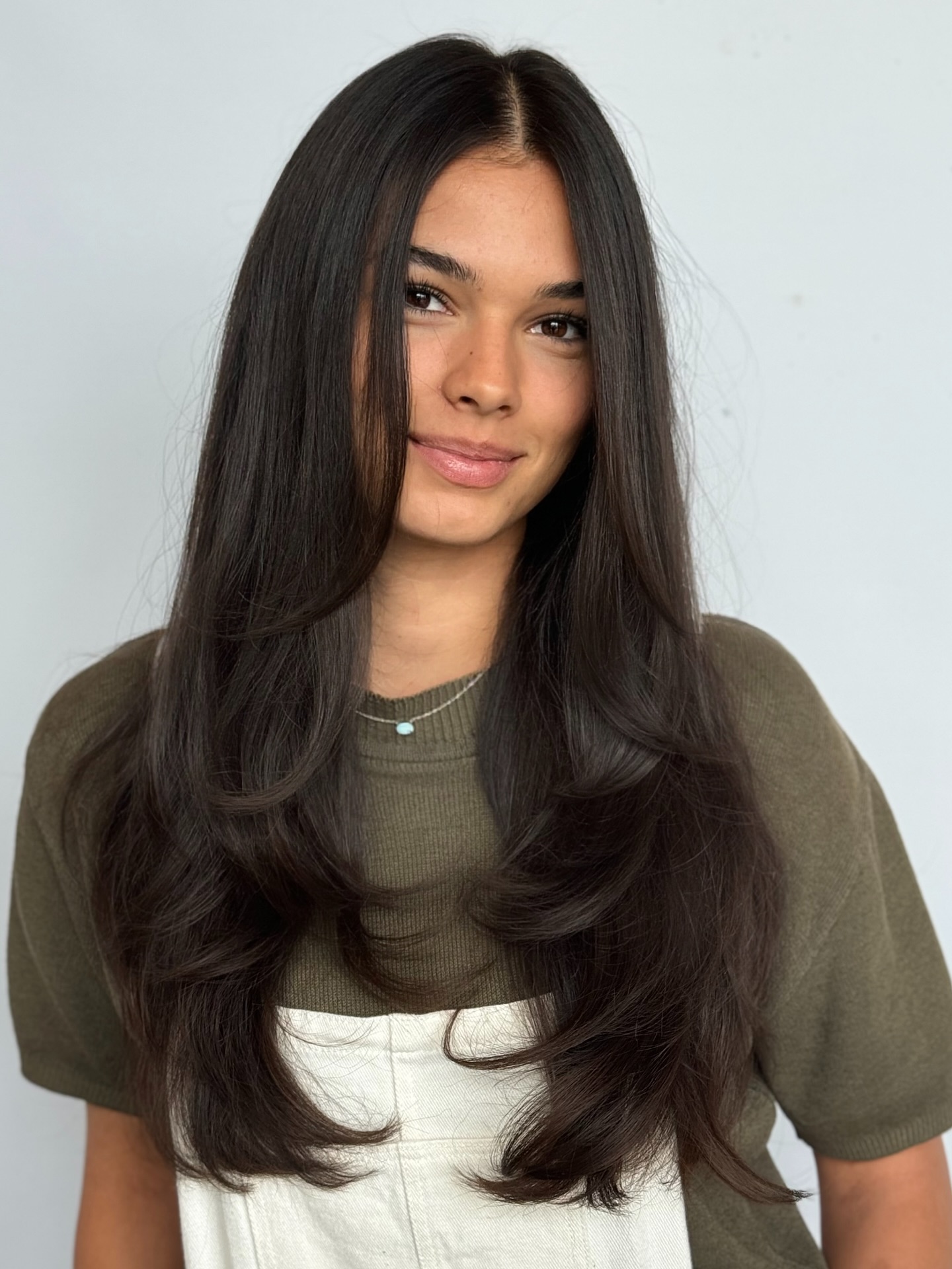 Elegant Long Layered Cut with Subtle Movement