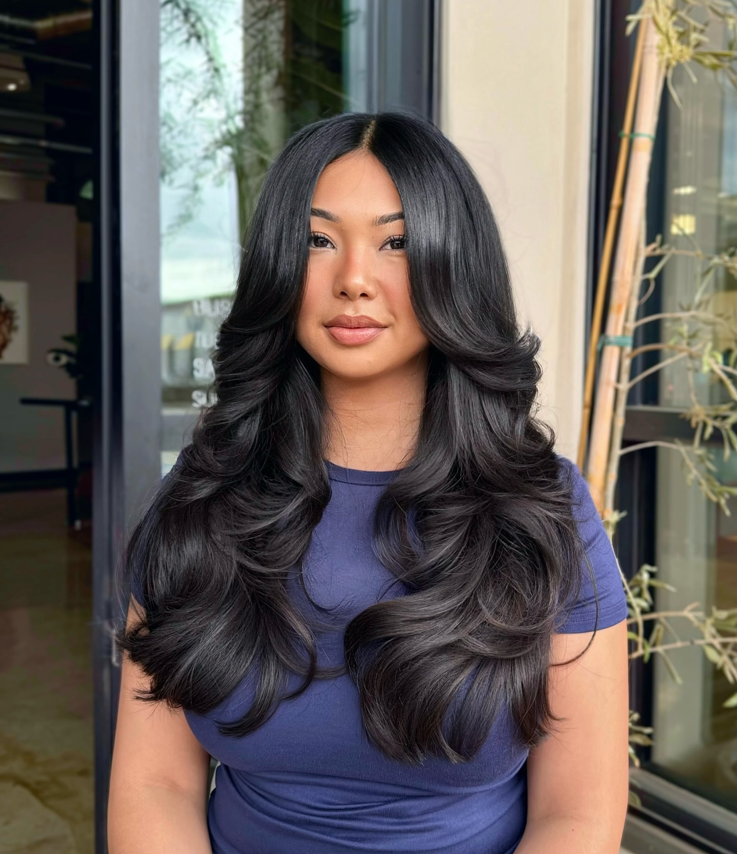 Glamorous Long Layered Haircut with Soft Volume