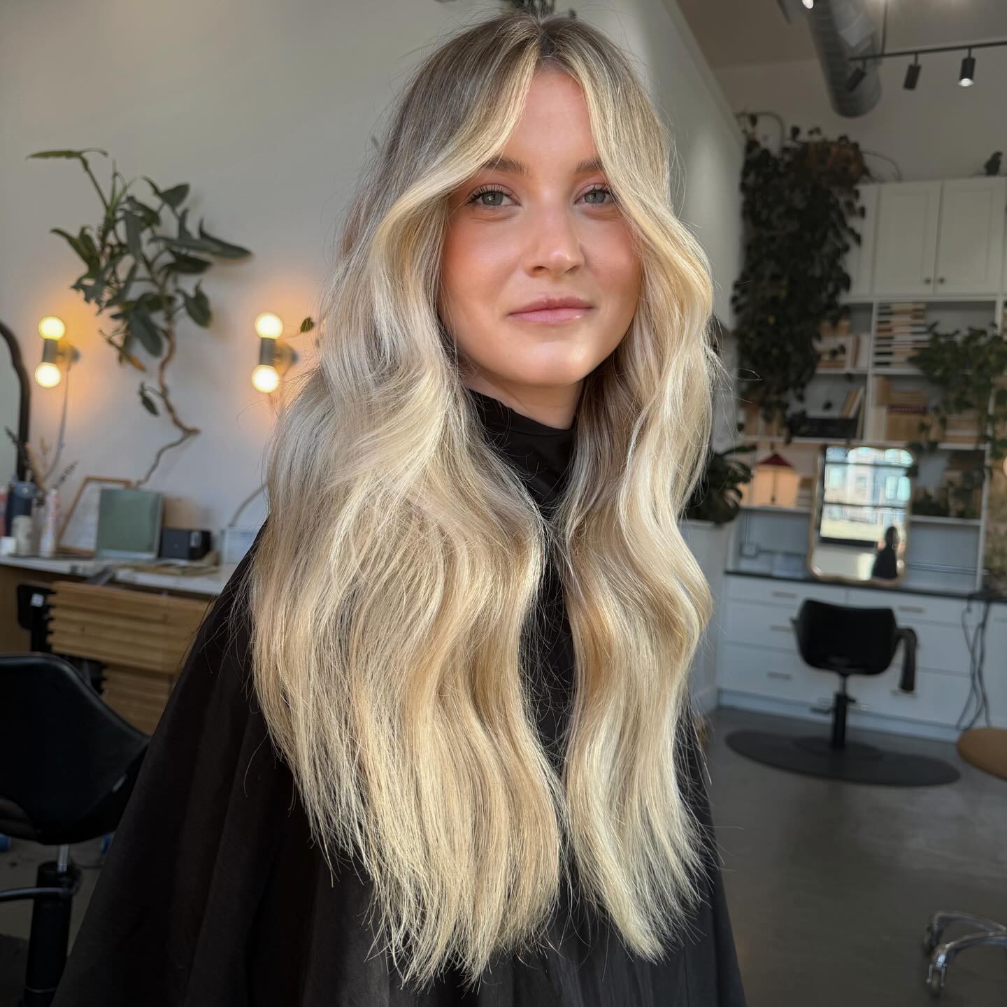 Radiant Bright Blonde Beachy Layers