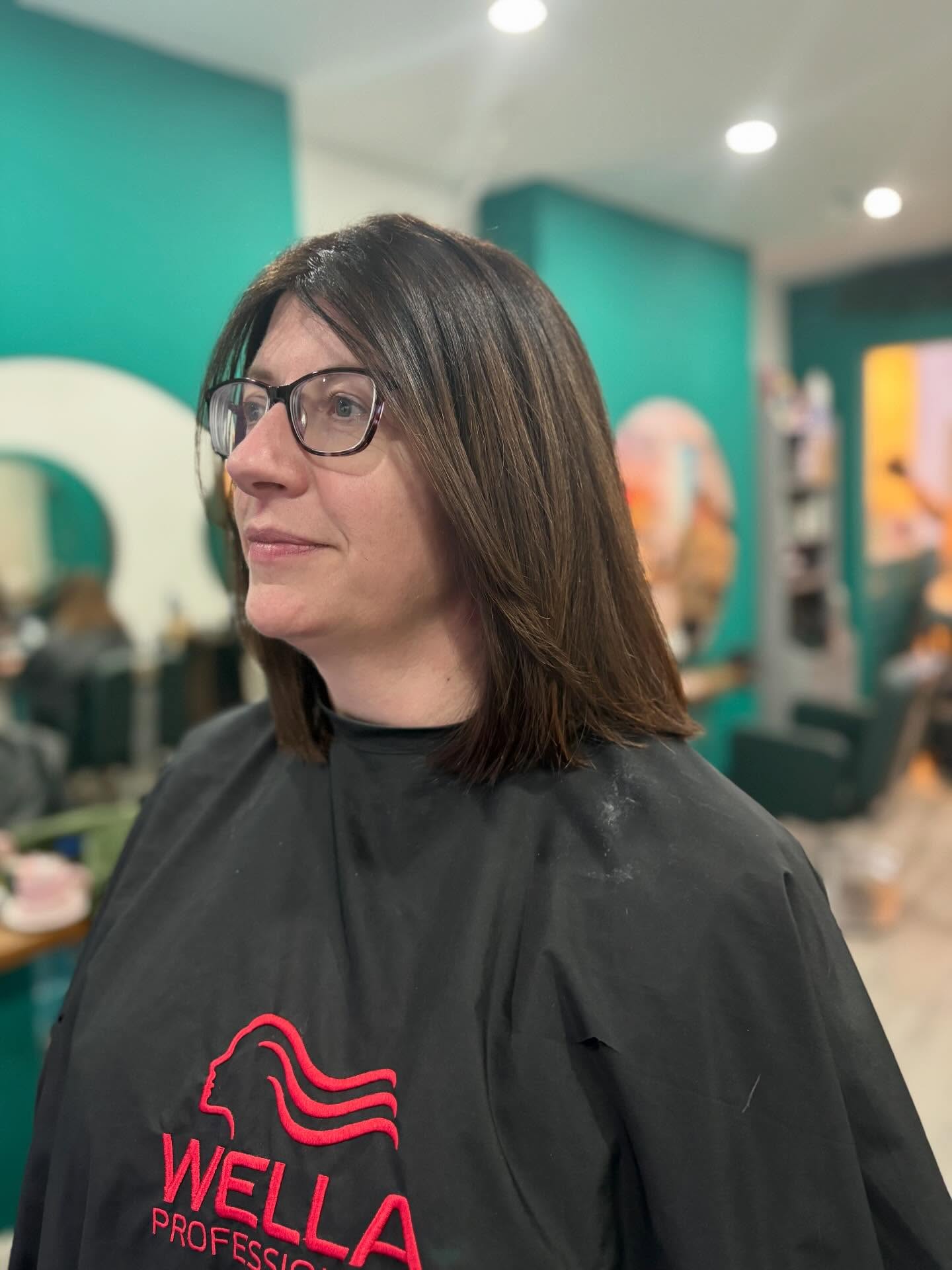Sleek Long Bob with Subtle Layers
