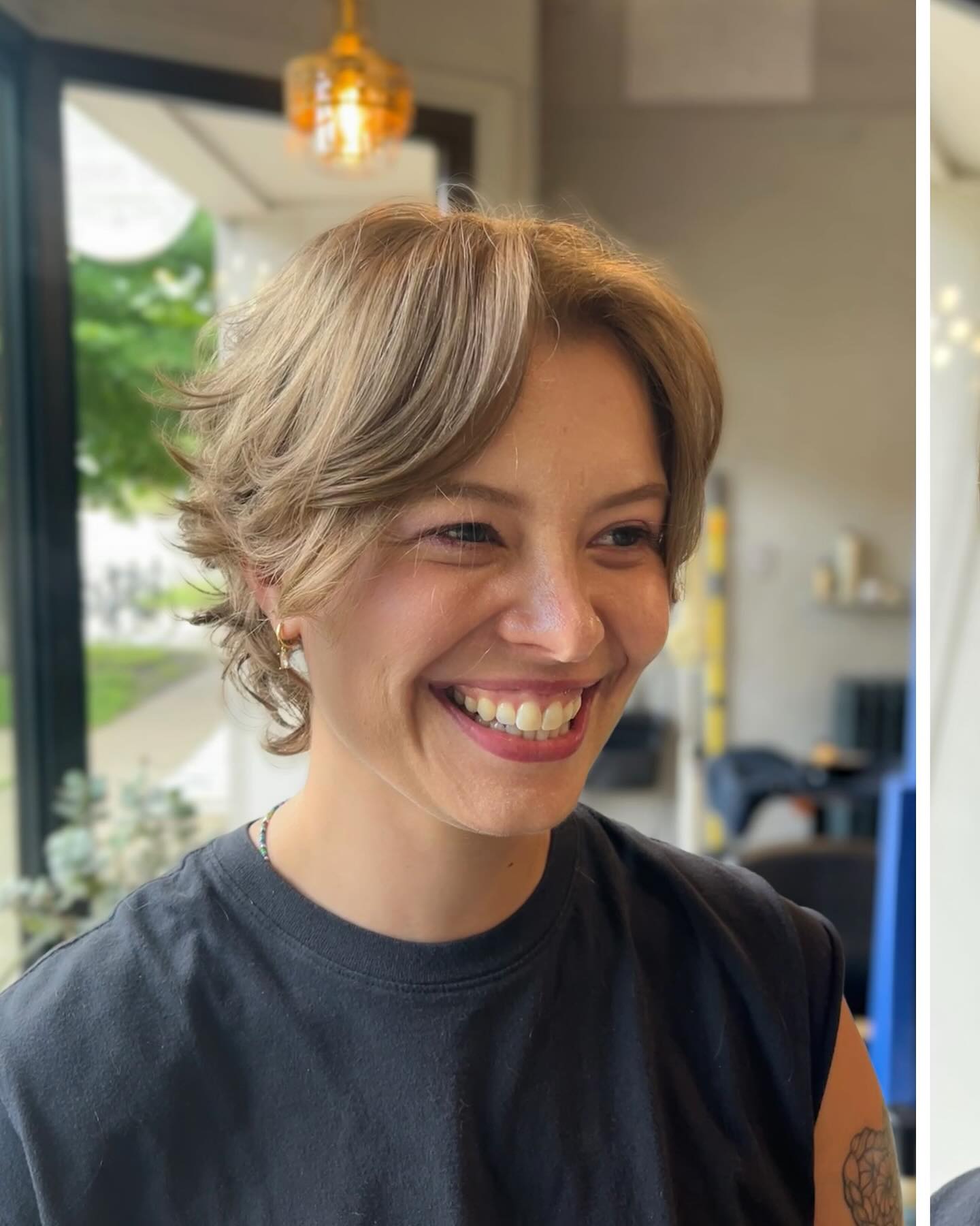 Soft Textured Short Cut with Emphasized Layers