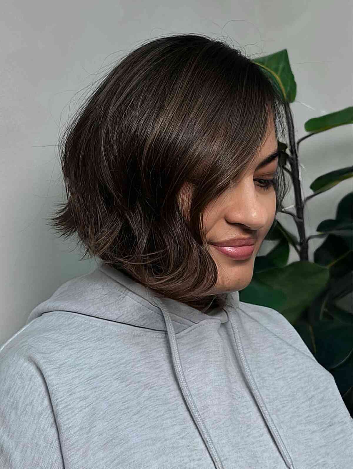 Stylish Textured Bob with Soft Waves