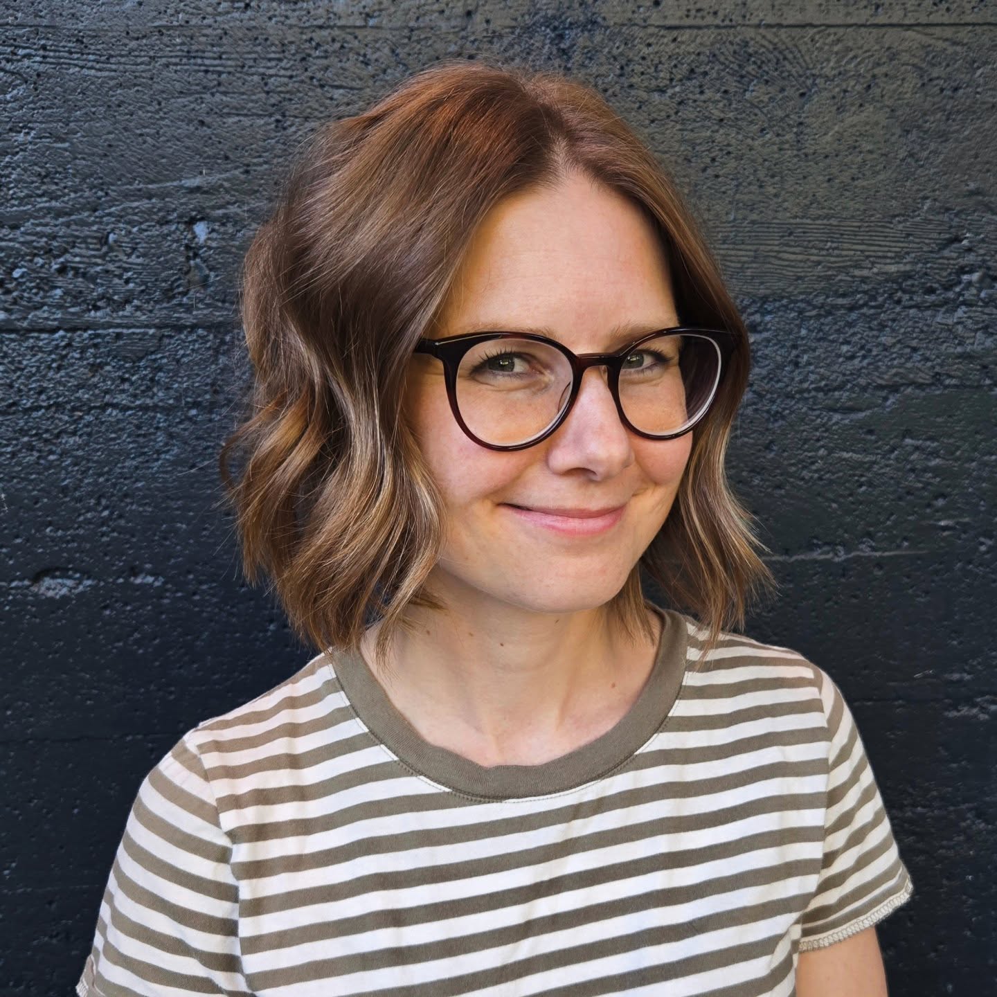 Textured Bob with Soft Waves