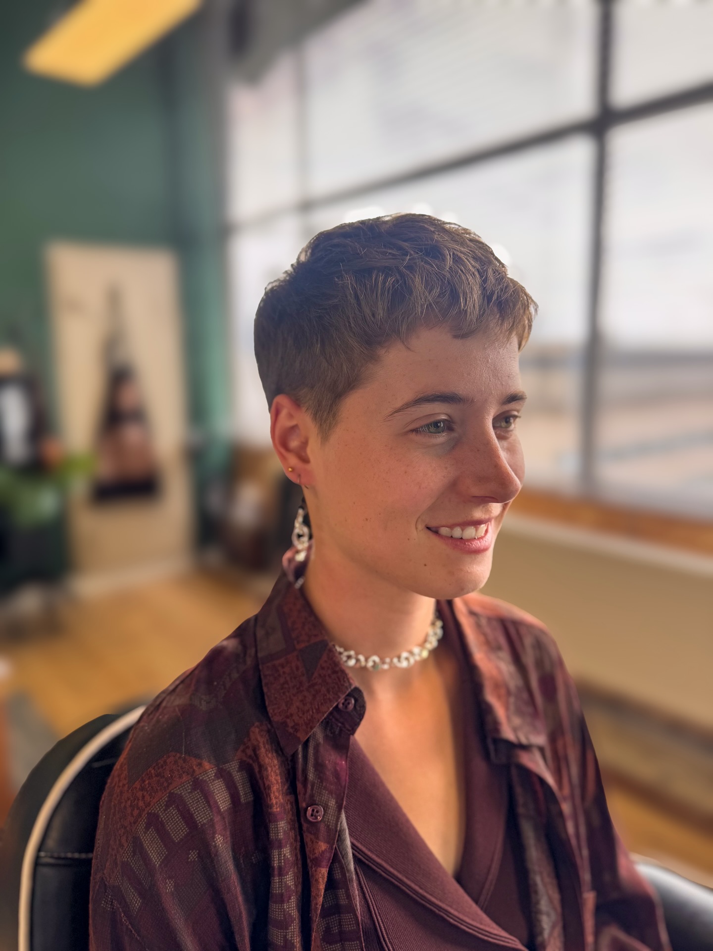 Textured Crop with Subtle Waves