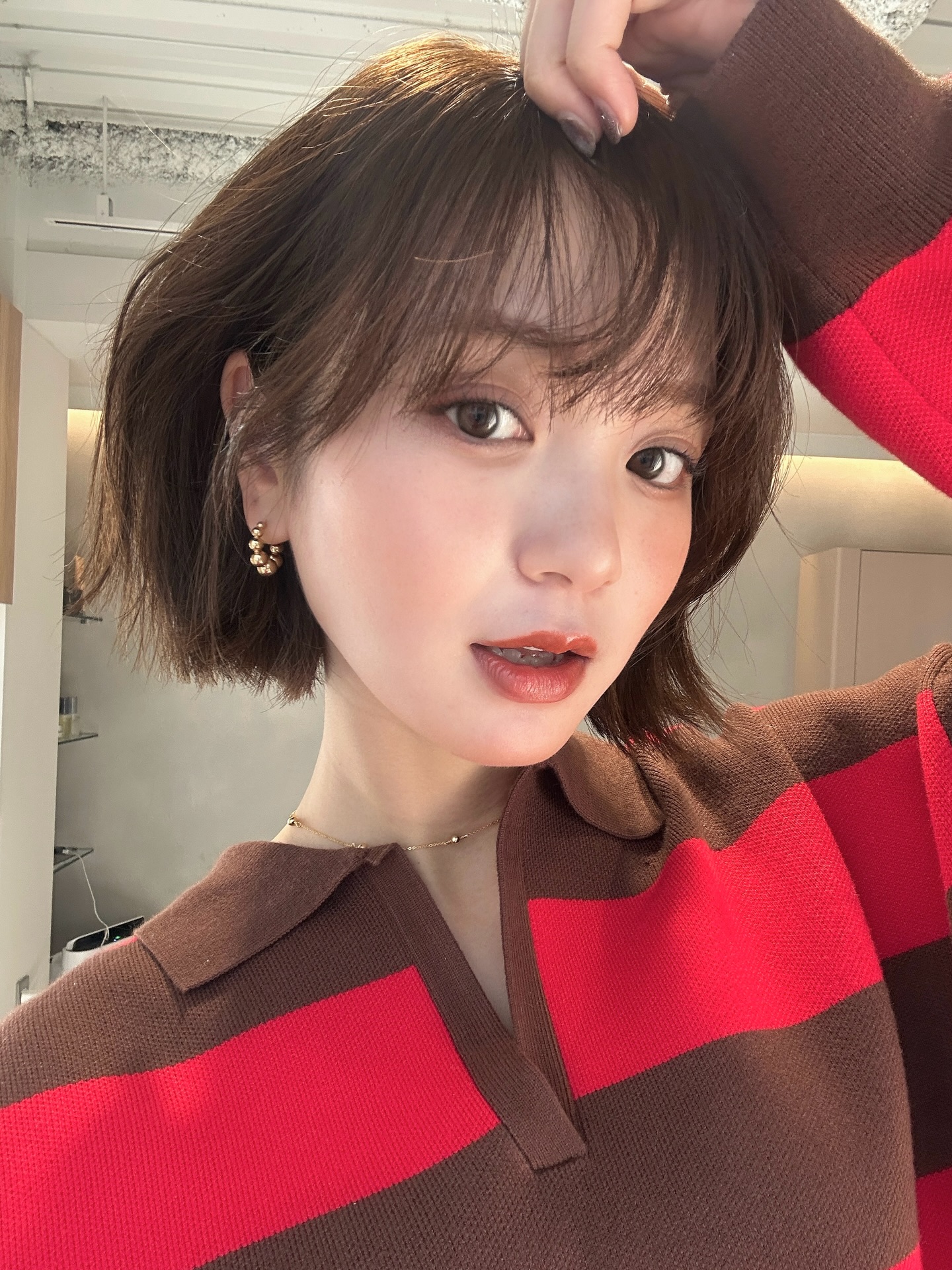 Textured Shoulder-Length Cut with Soft Layers