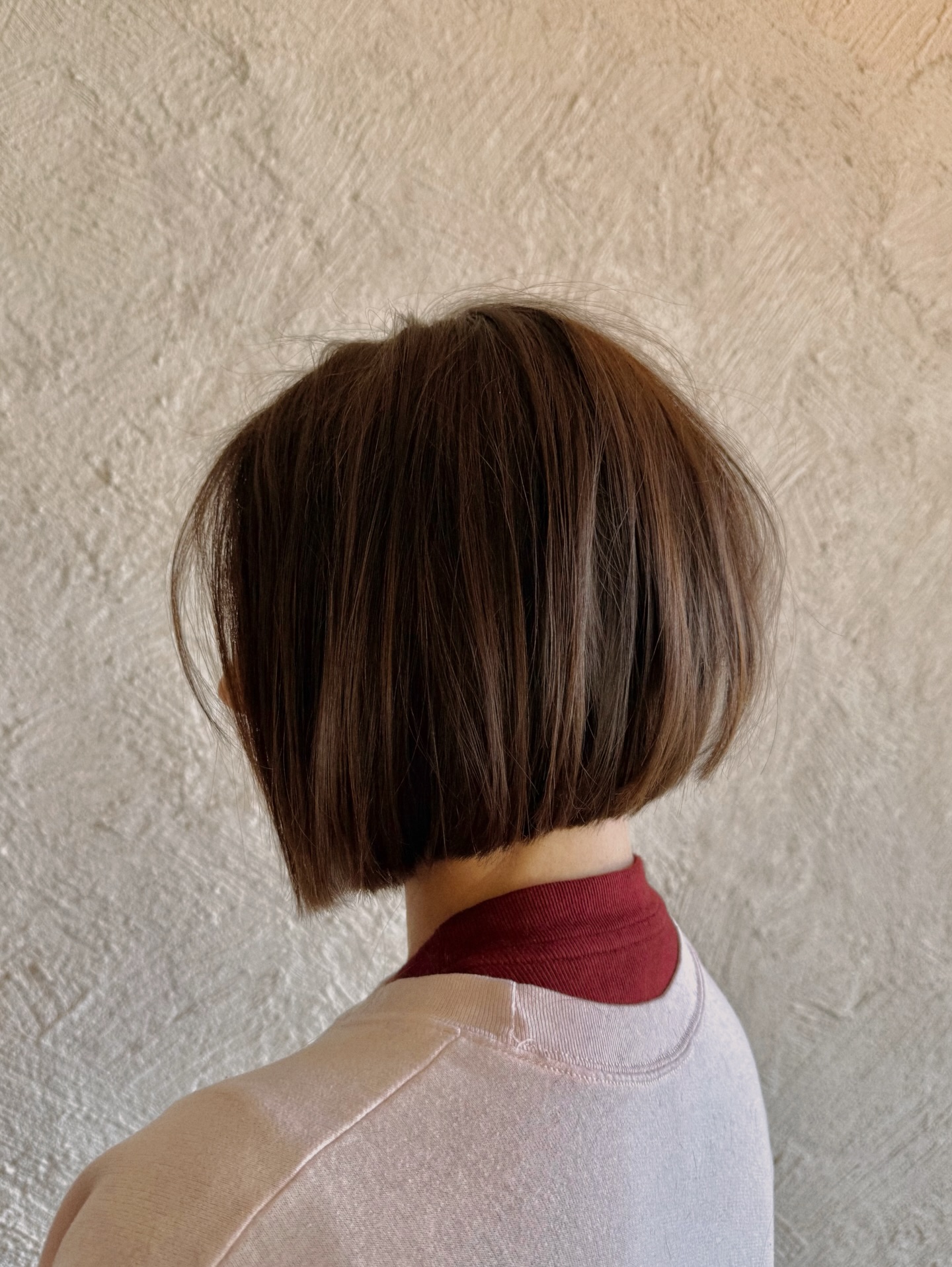 Modern Textured Bob with Subtle Volume