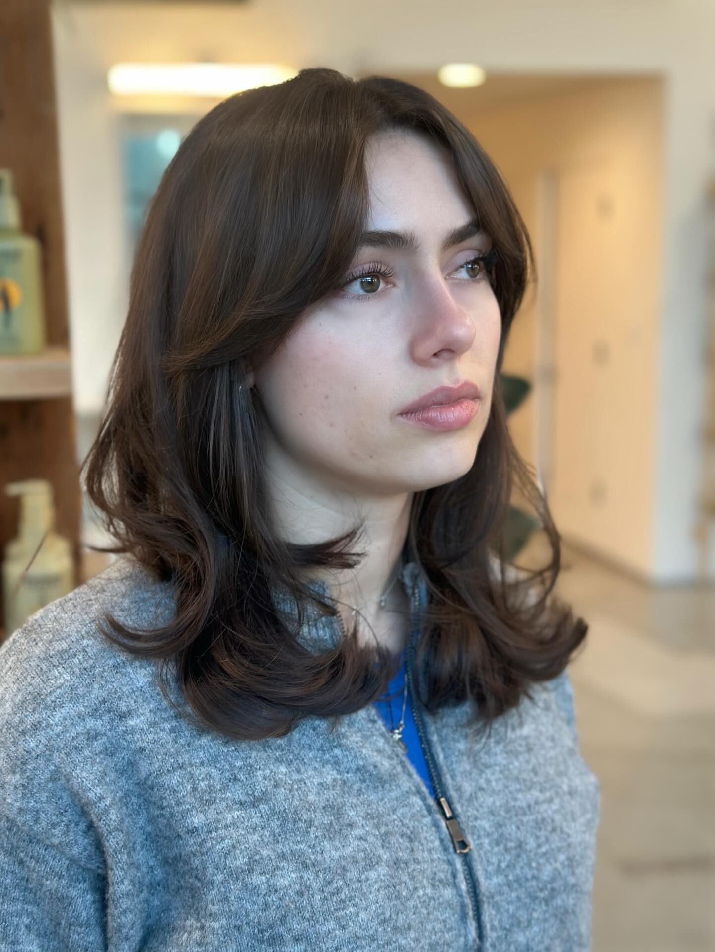 Modern Layered Cut with Soft Face-Framing Layers