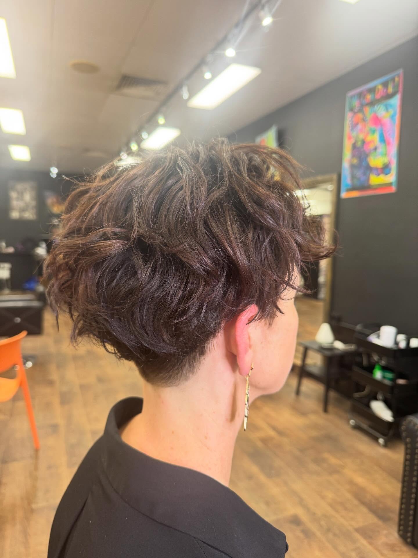 Choppy Textured Pixie Shag with Defined Layers