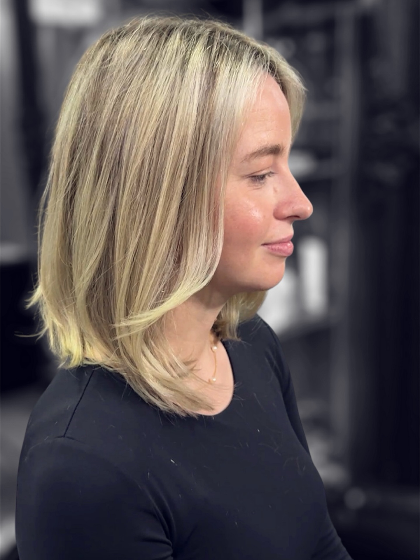 Gorgeous Subtle Layered Long Bob with Soft Movement