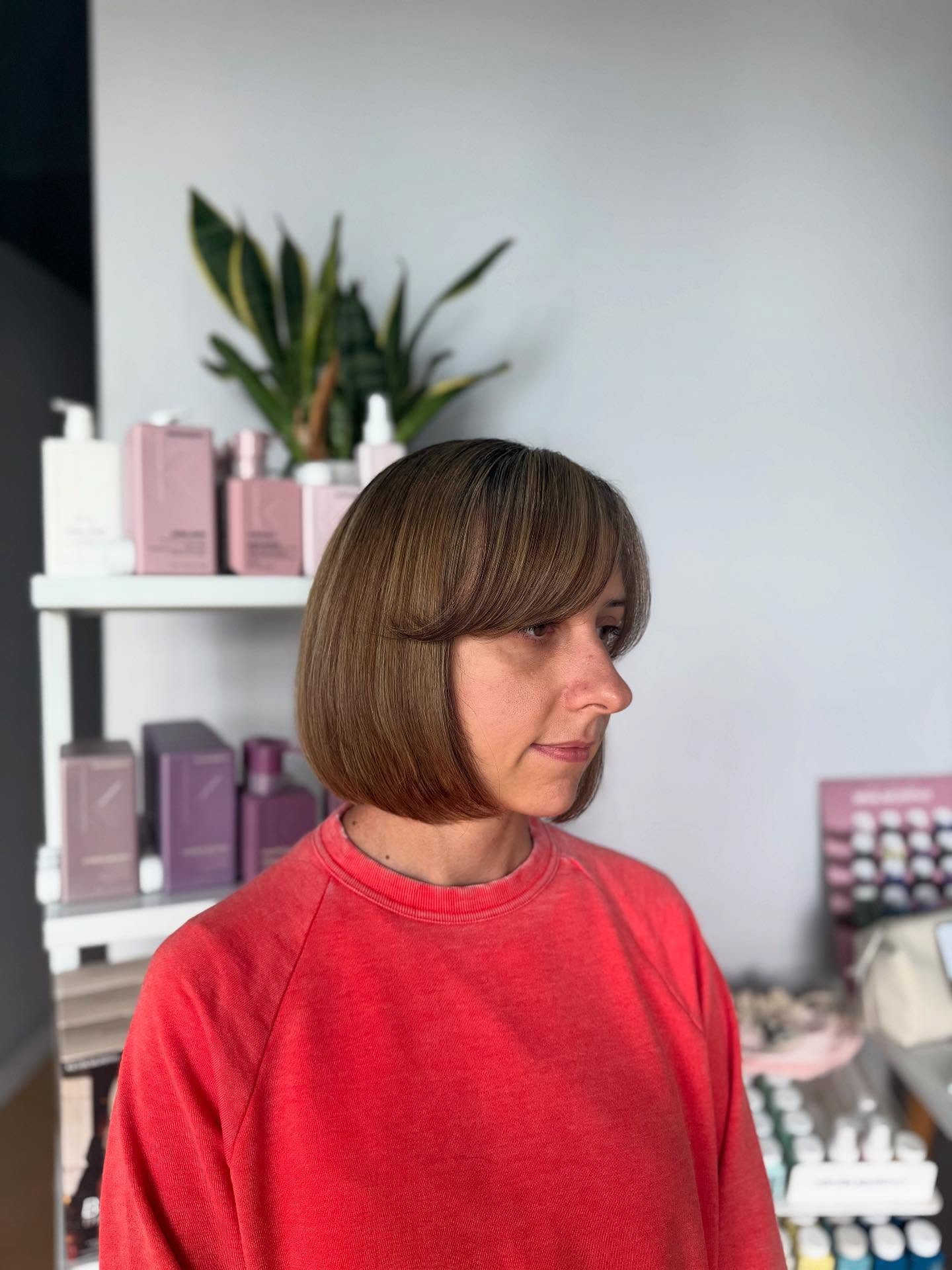 Sleek Classic Bob with Subtle Highlights