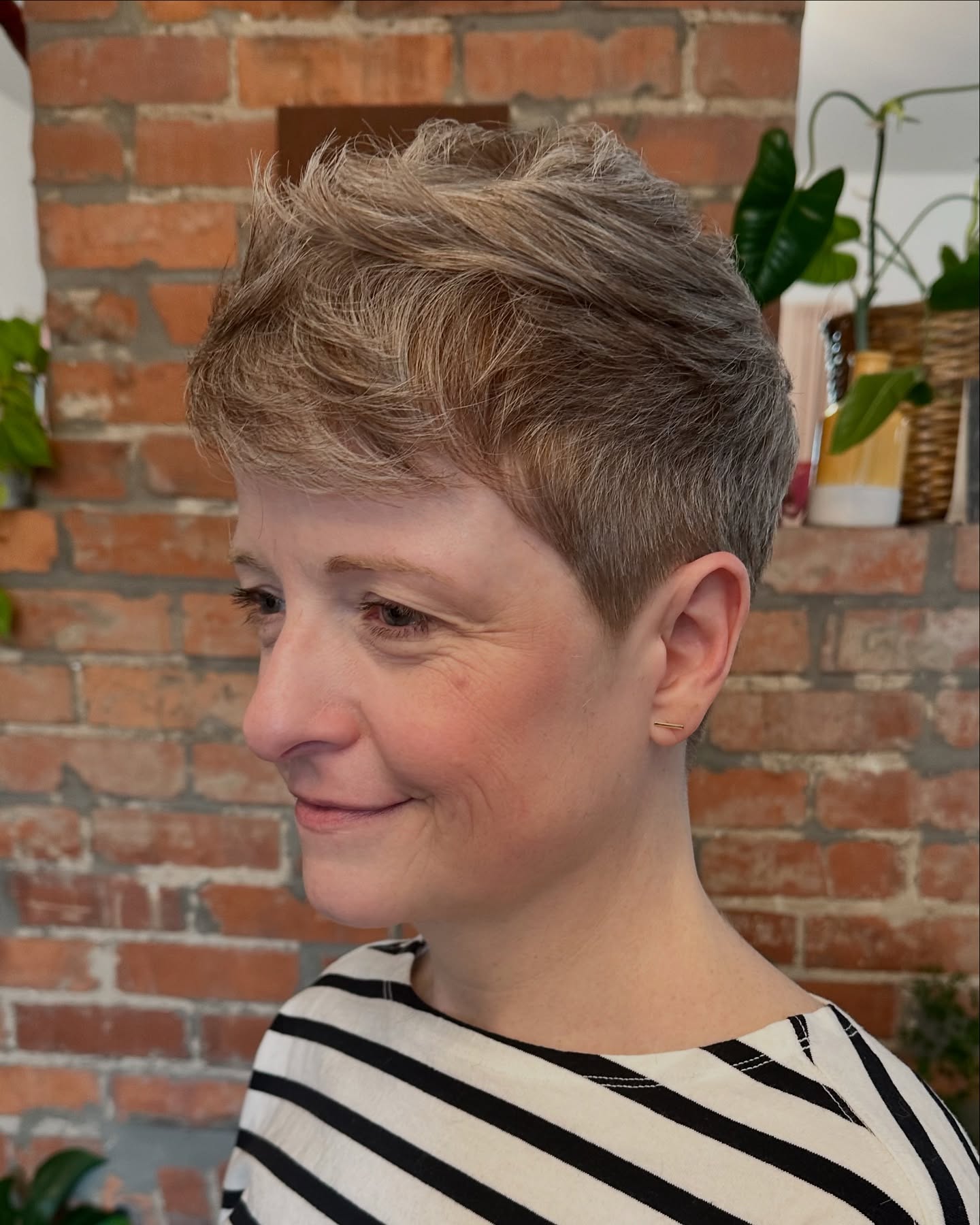 Textured Pixie Shag with Subtle Layers