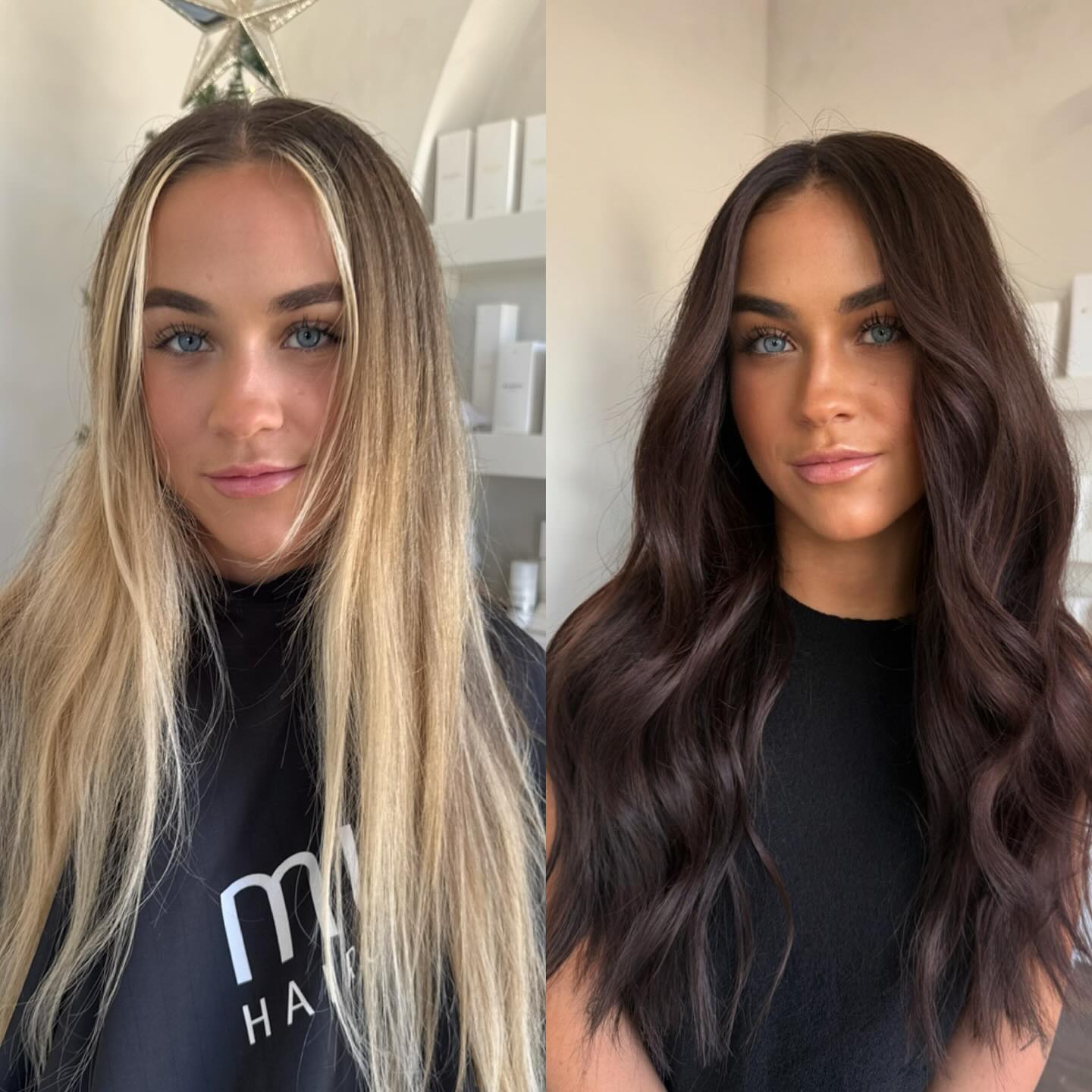 Bold Dark Chocolate Waves with Subtle Highlights