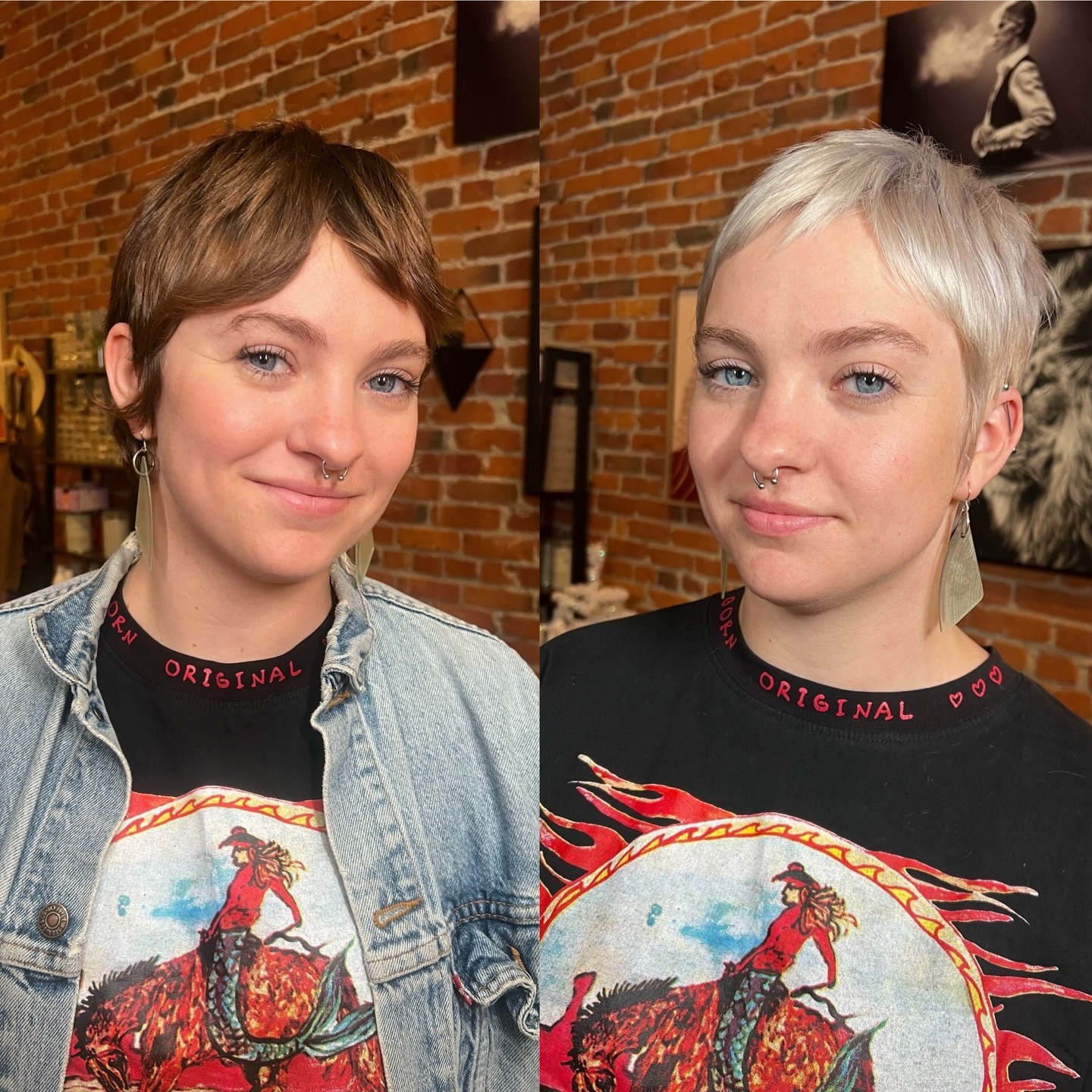 Chic Textured Pixie with Subtle Highlights