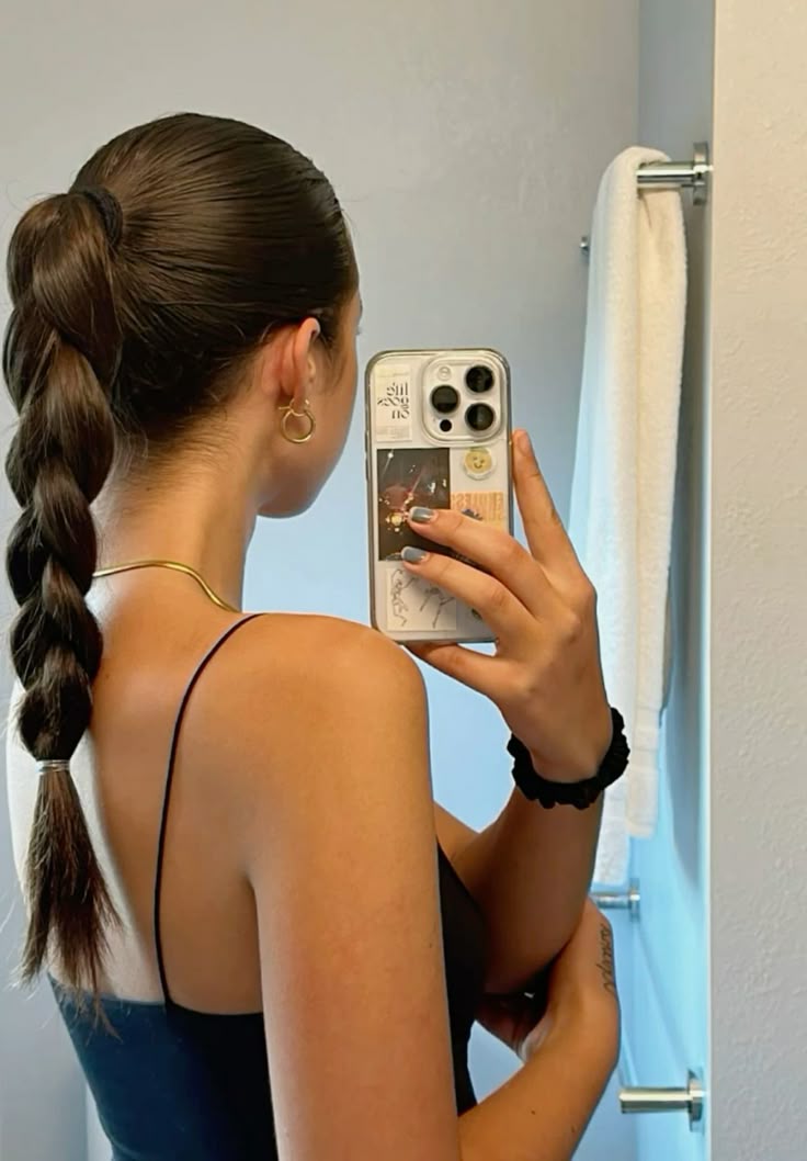 Effortlessly Chic Braided Ponytail