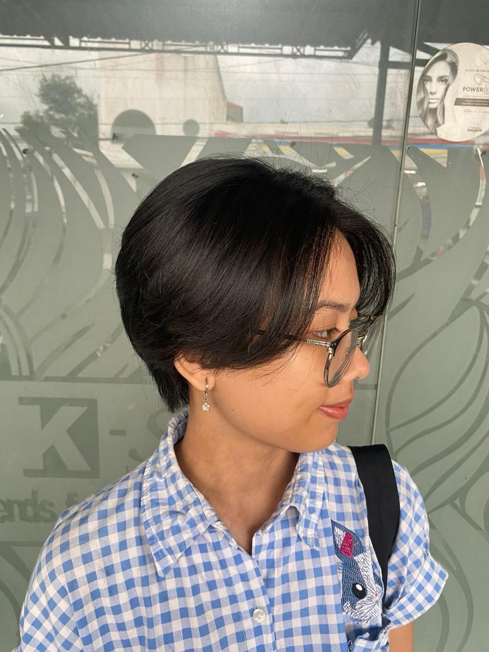 Sleek Short Layered Cut with Soft Face-Framing Layers