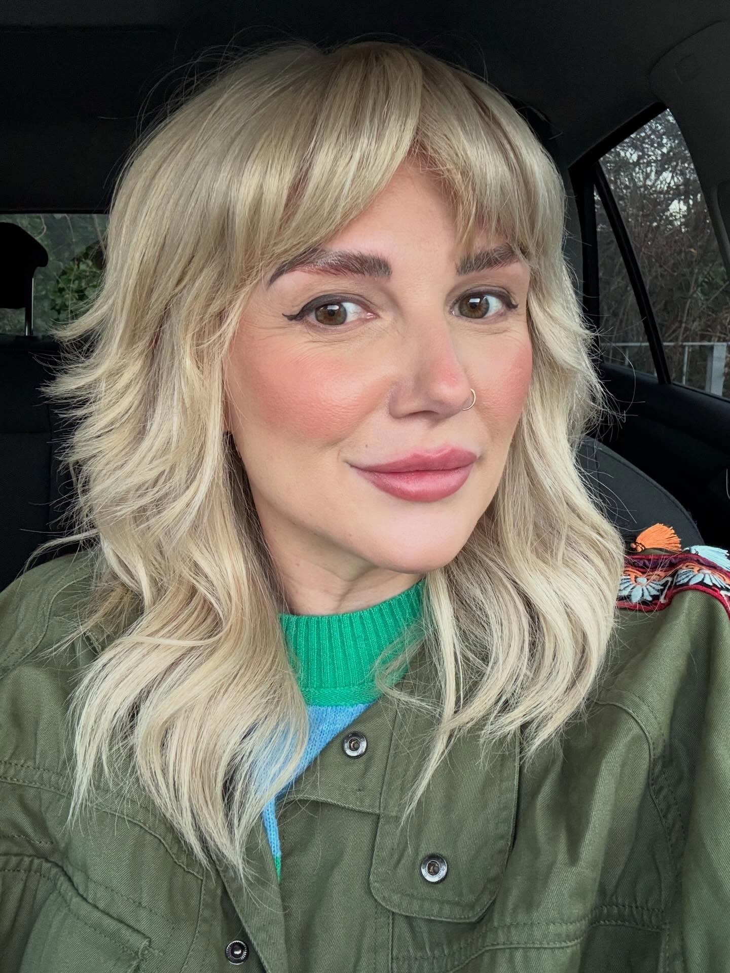 Soft Layered Cut with Playful Fringe