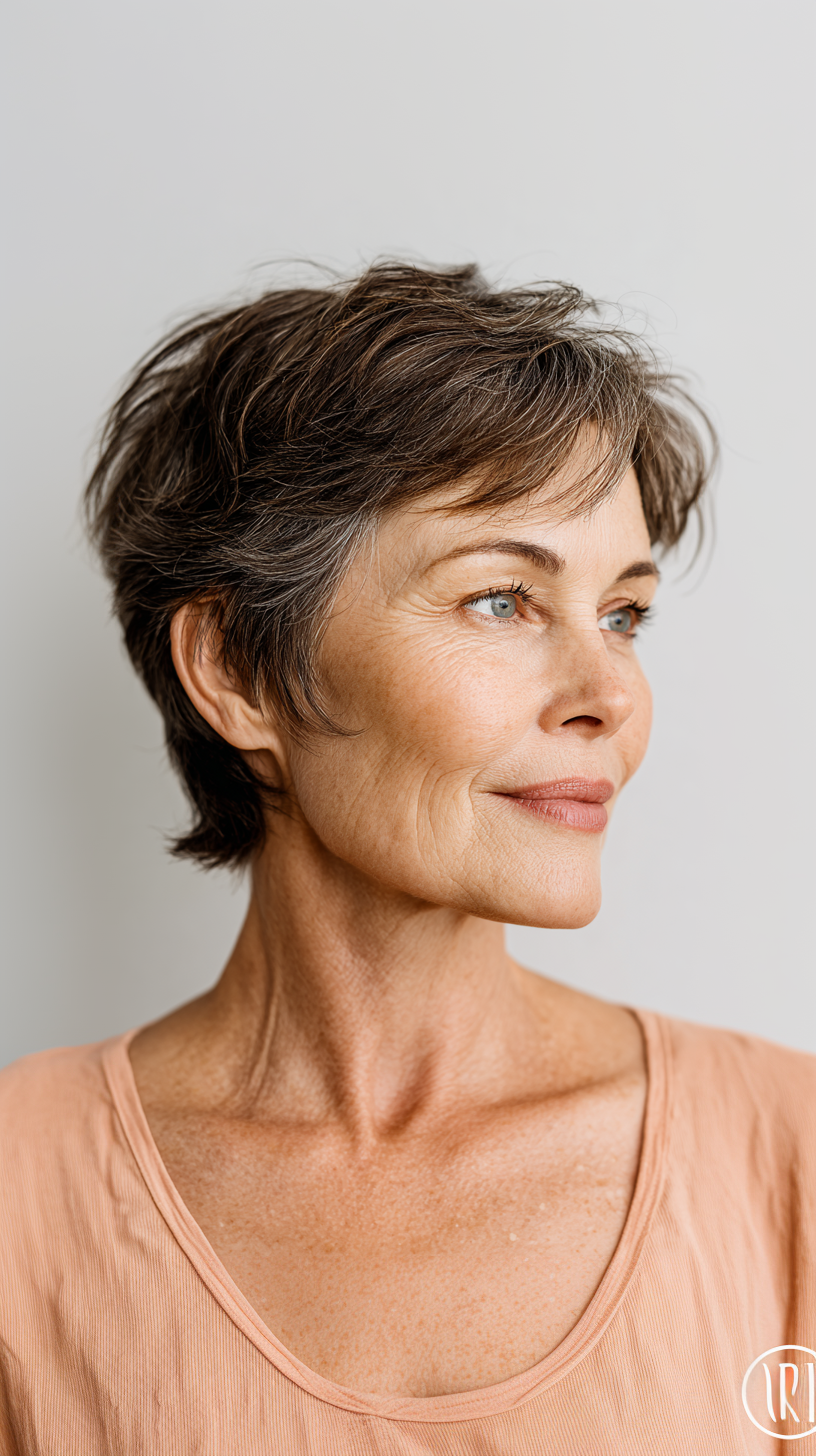 Textured Charcoal Shag with Soft Layers
