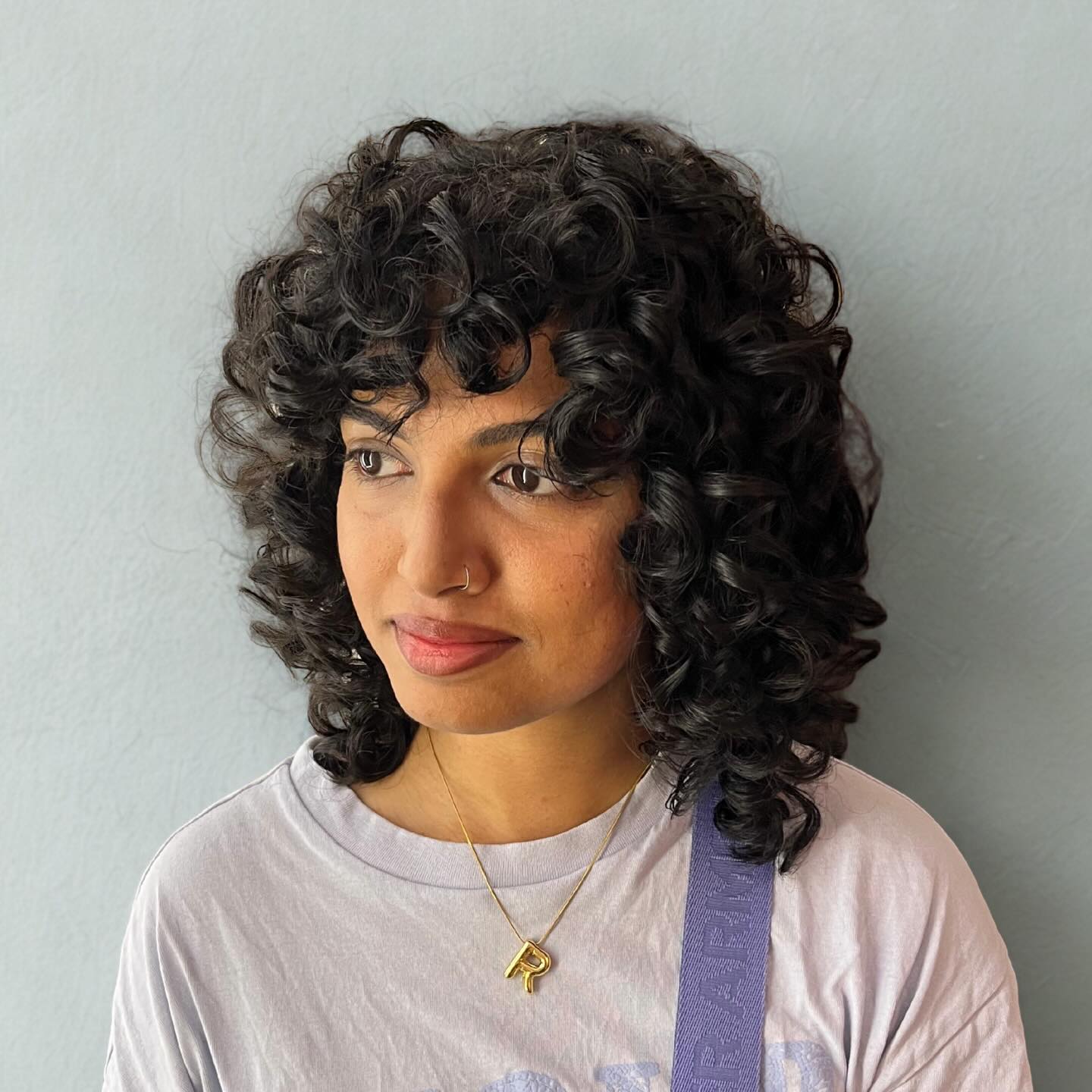 Chic Bouncy Curly Cut with Defined Ringlets