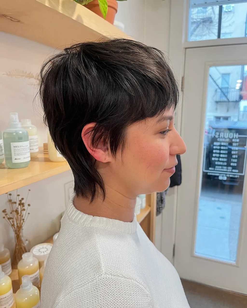 Chic Layered Pixie with Soft Texture