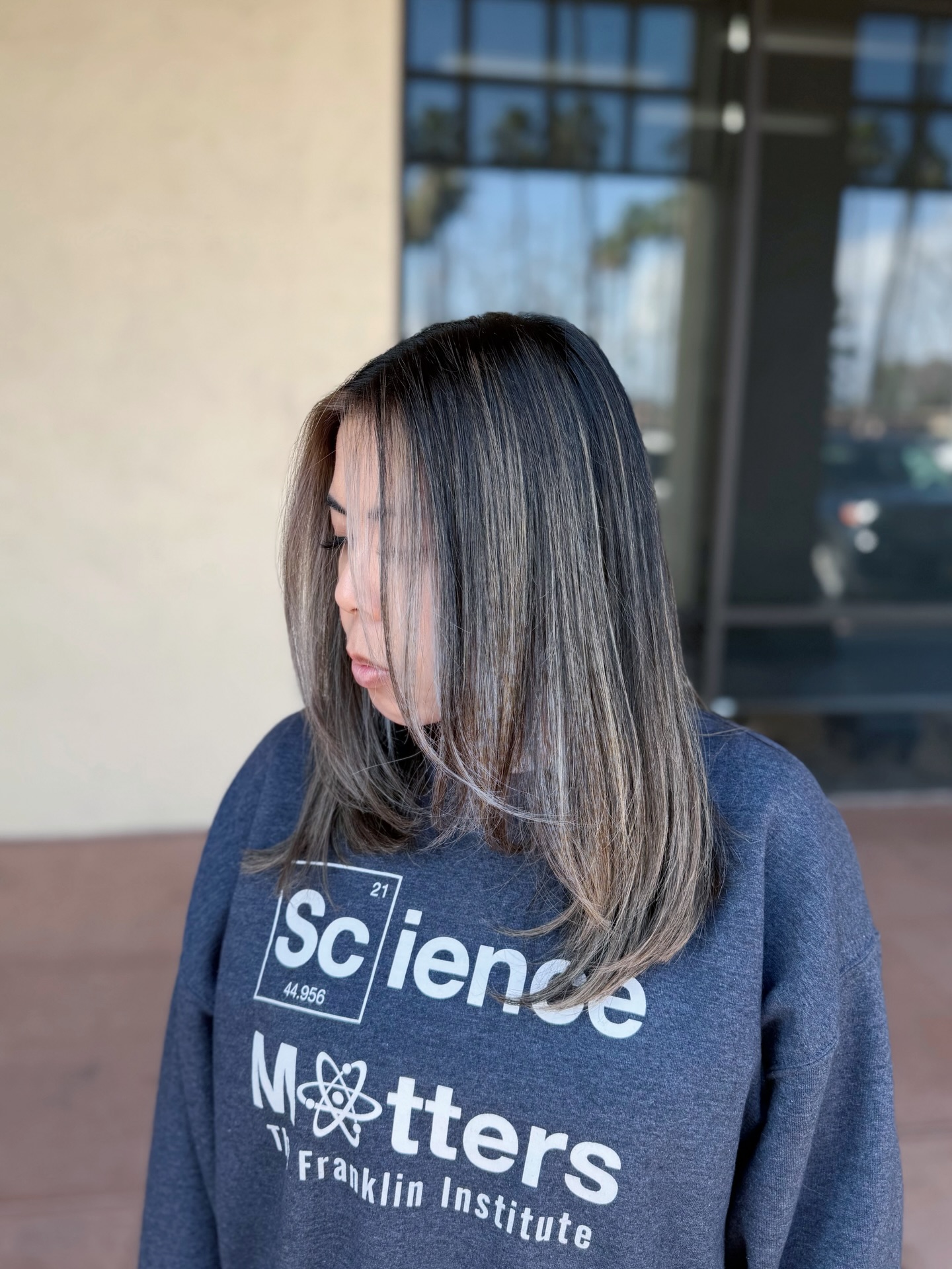 Chic Long Blended Layers with Subtle Highlights