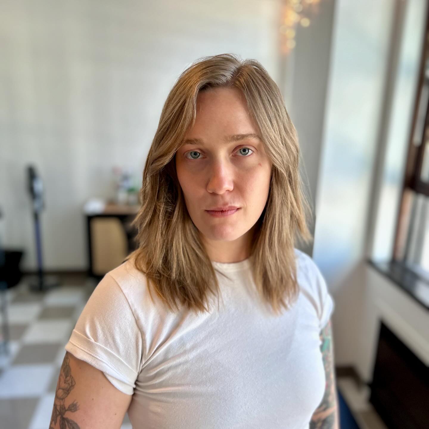 Chic Textured Long Cut with Soft Layers