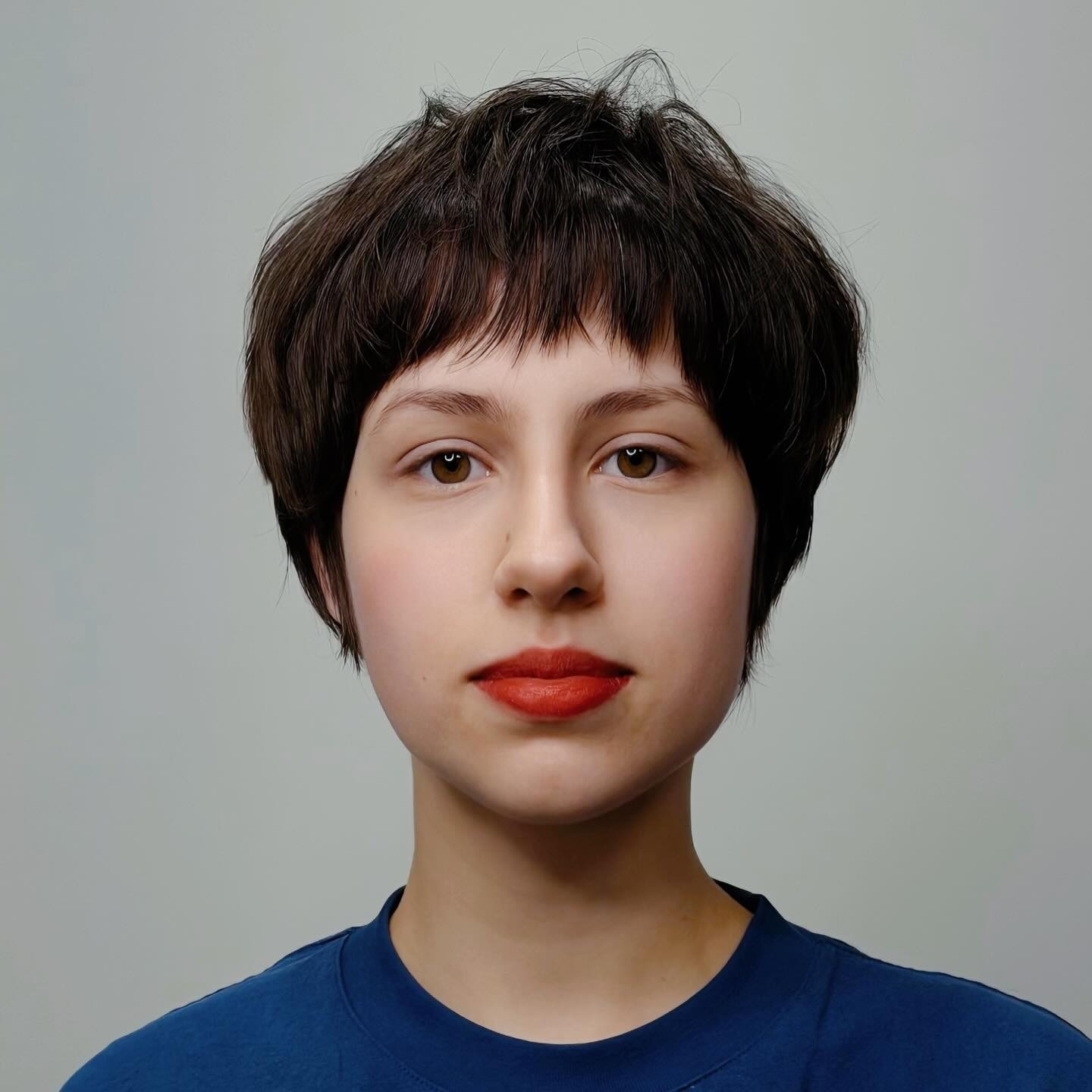 Choppy Layered Pixie with Fluffy Texture