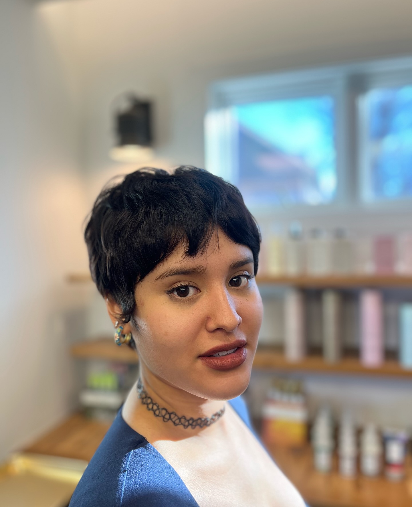 Choppy Textured Pixie with Defined Edges