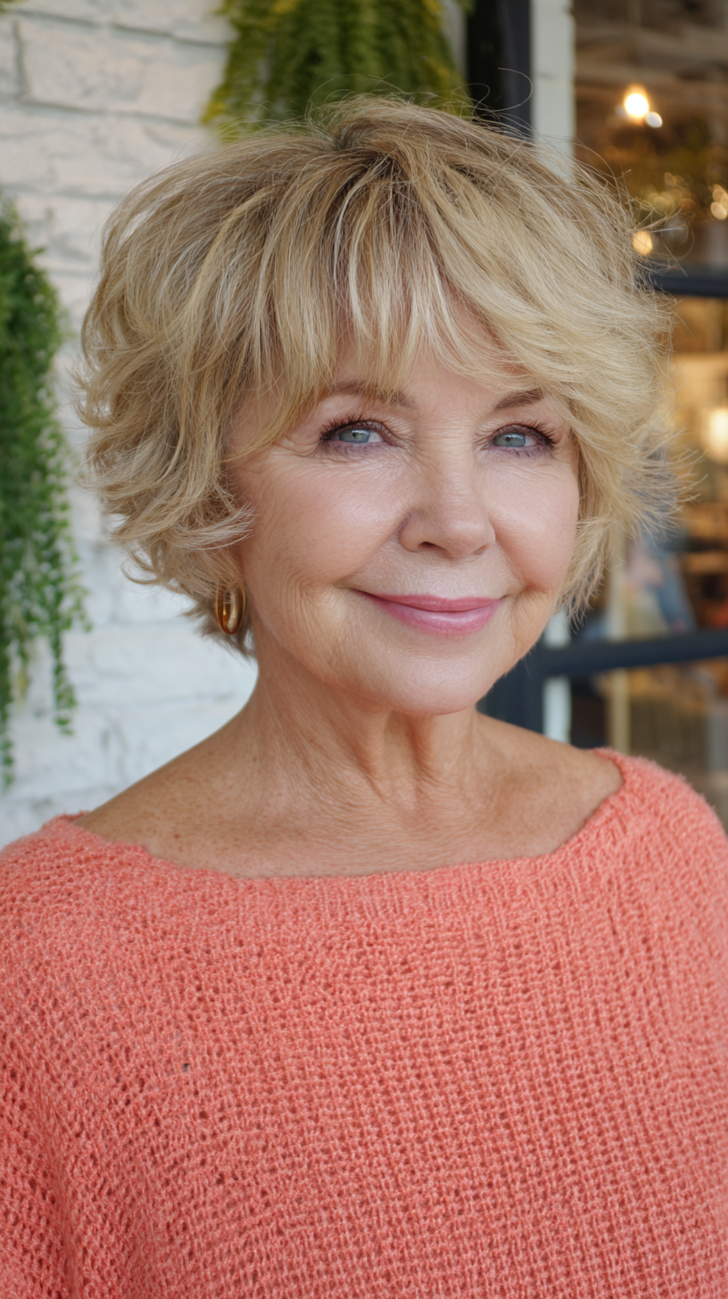 Choppy Textured Shag with Soft Volume