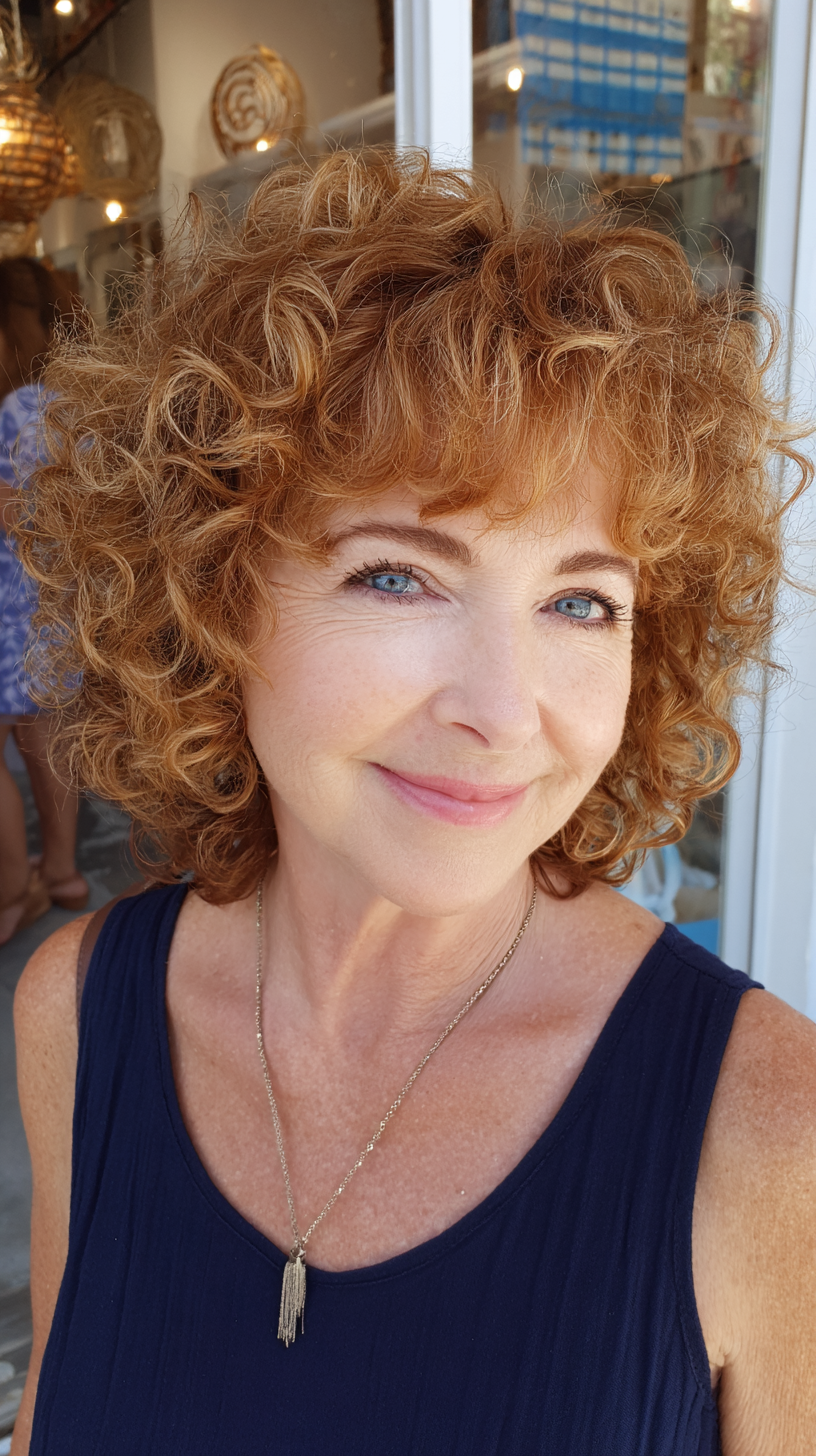 Dynamic Curly Shag with Soft Layers