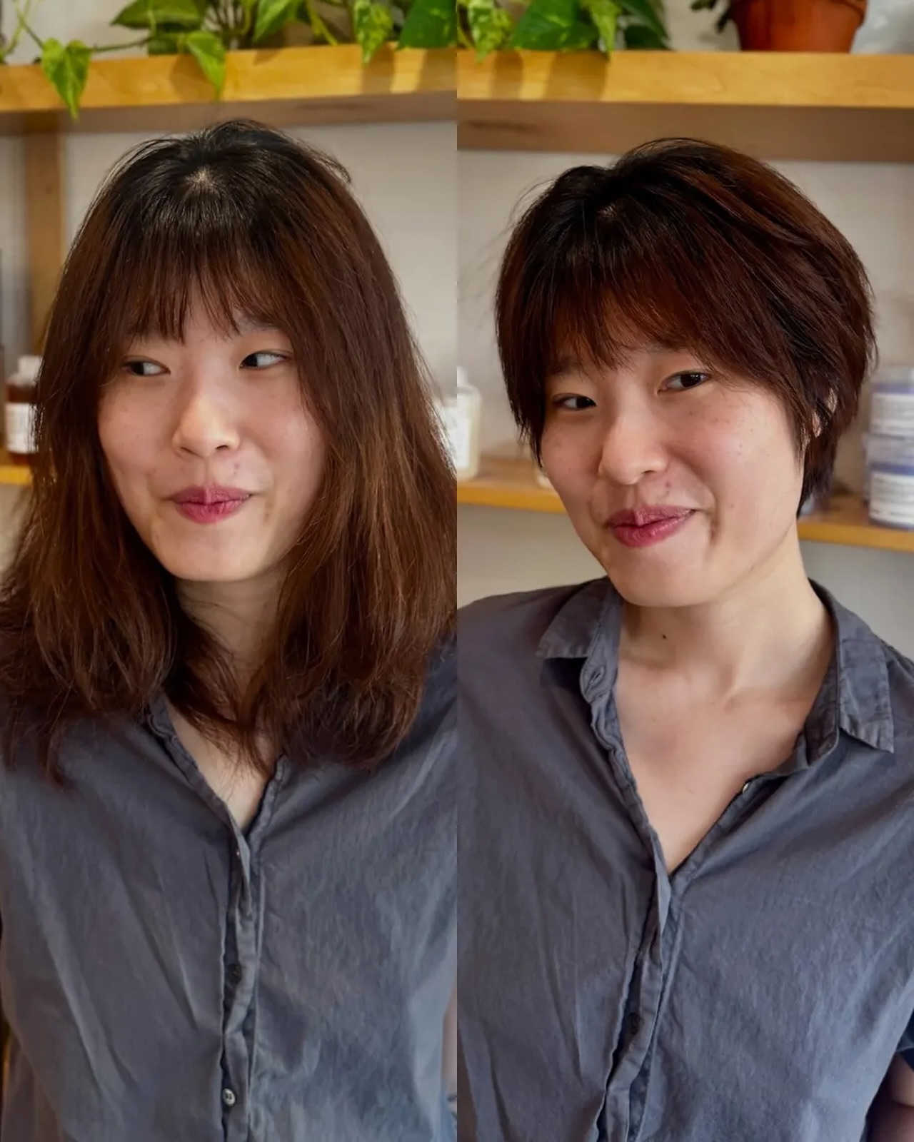 Modern Layered Pixie with Fluffy Texture