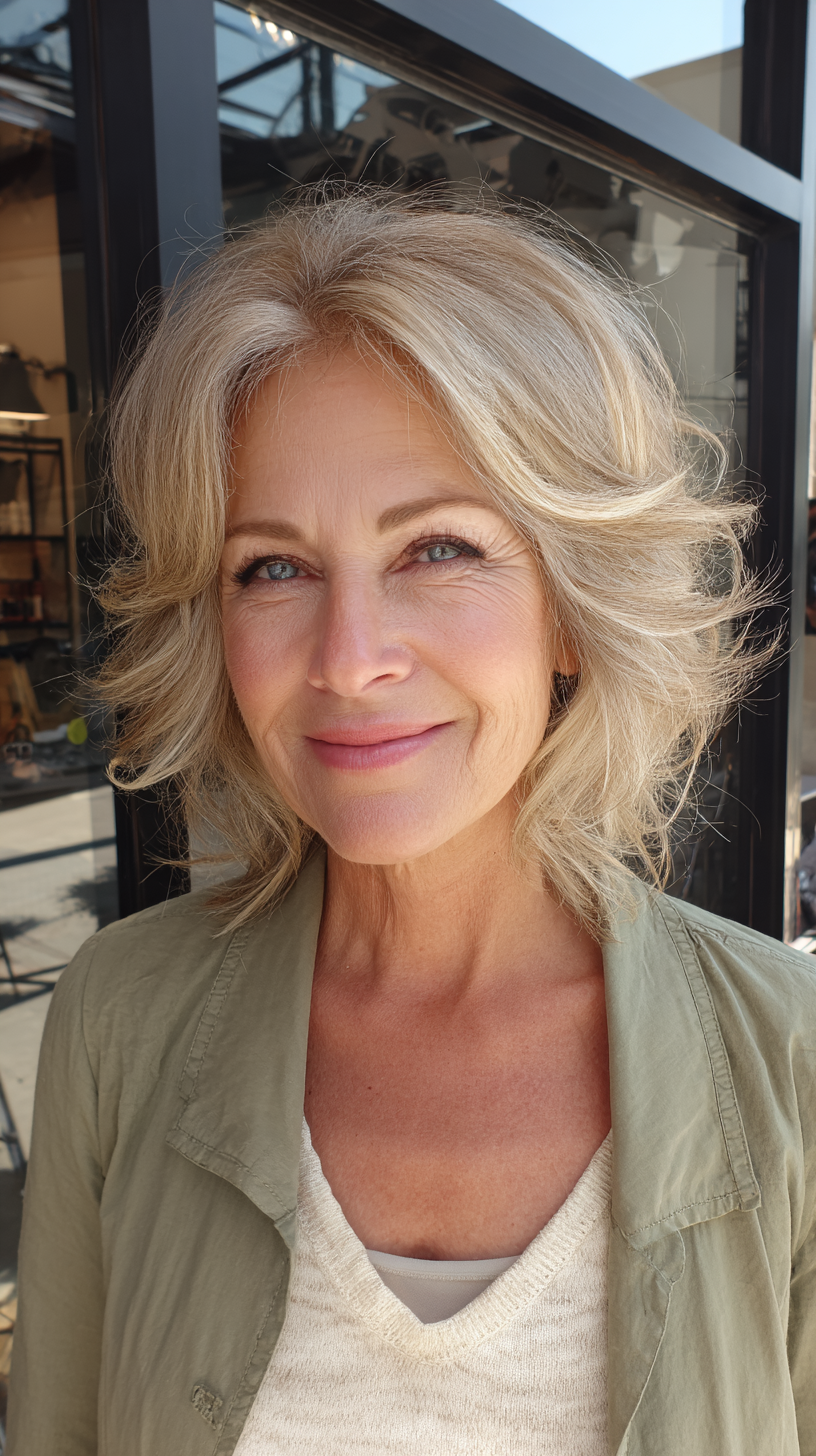 Soft Layered Shag with Fluffy Texture