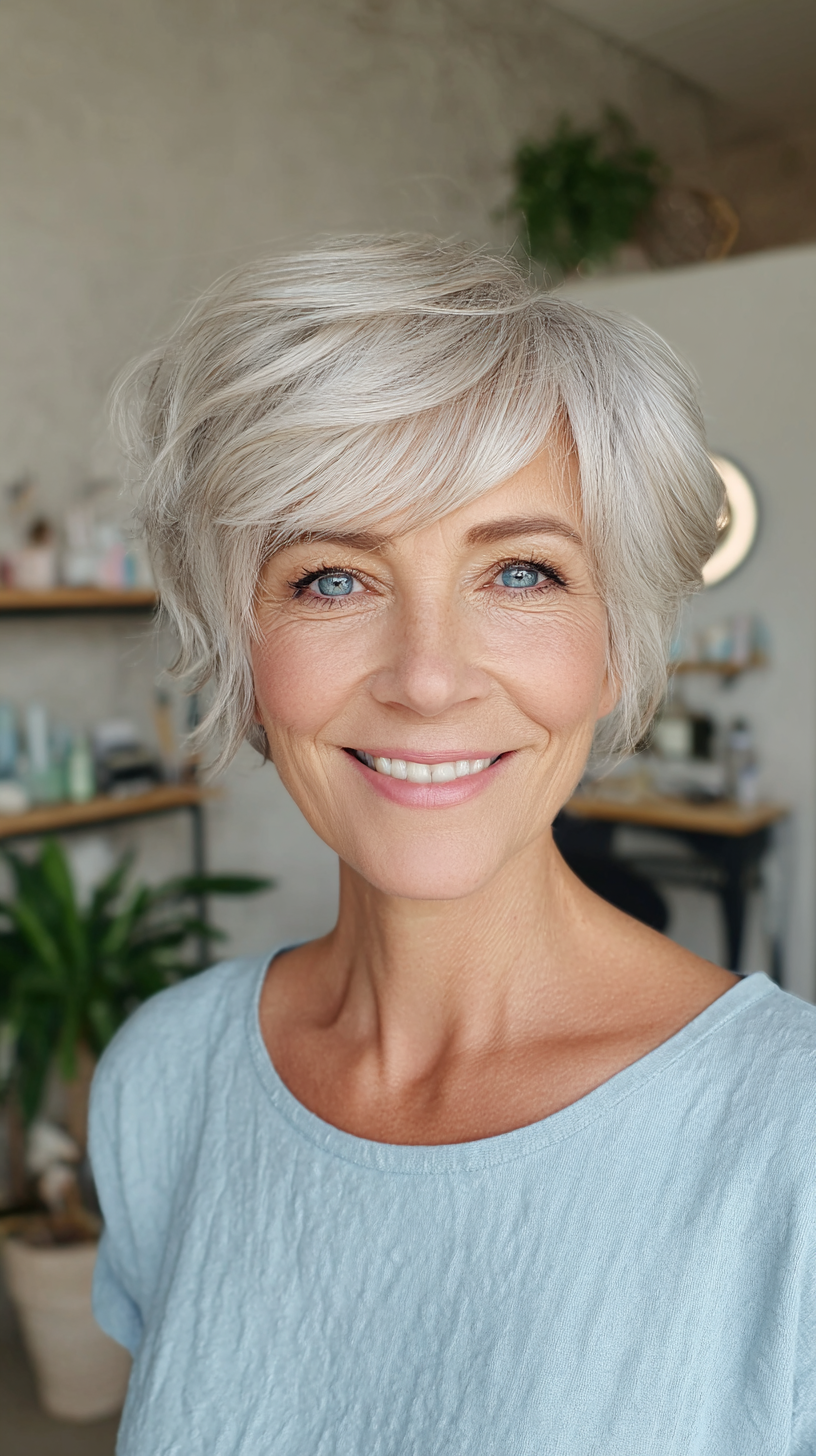 Stylish Soft Pixie Bob with Effortless Volume