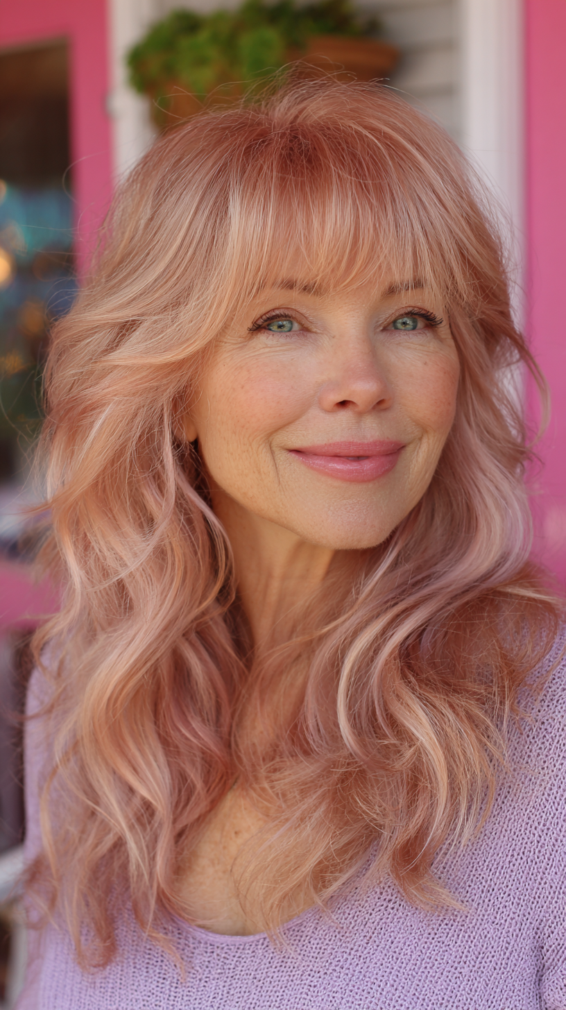 Stylish Wavy Shag with Soft Layers for a Fresh Look