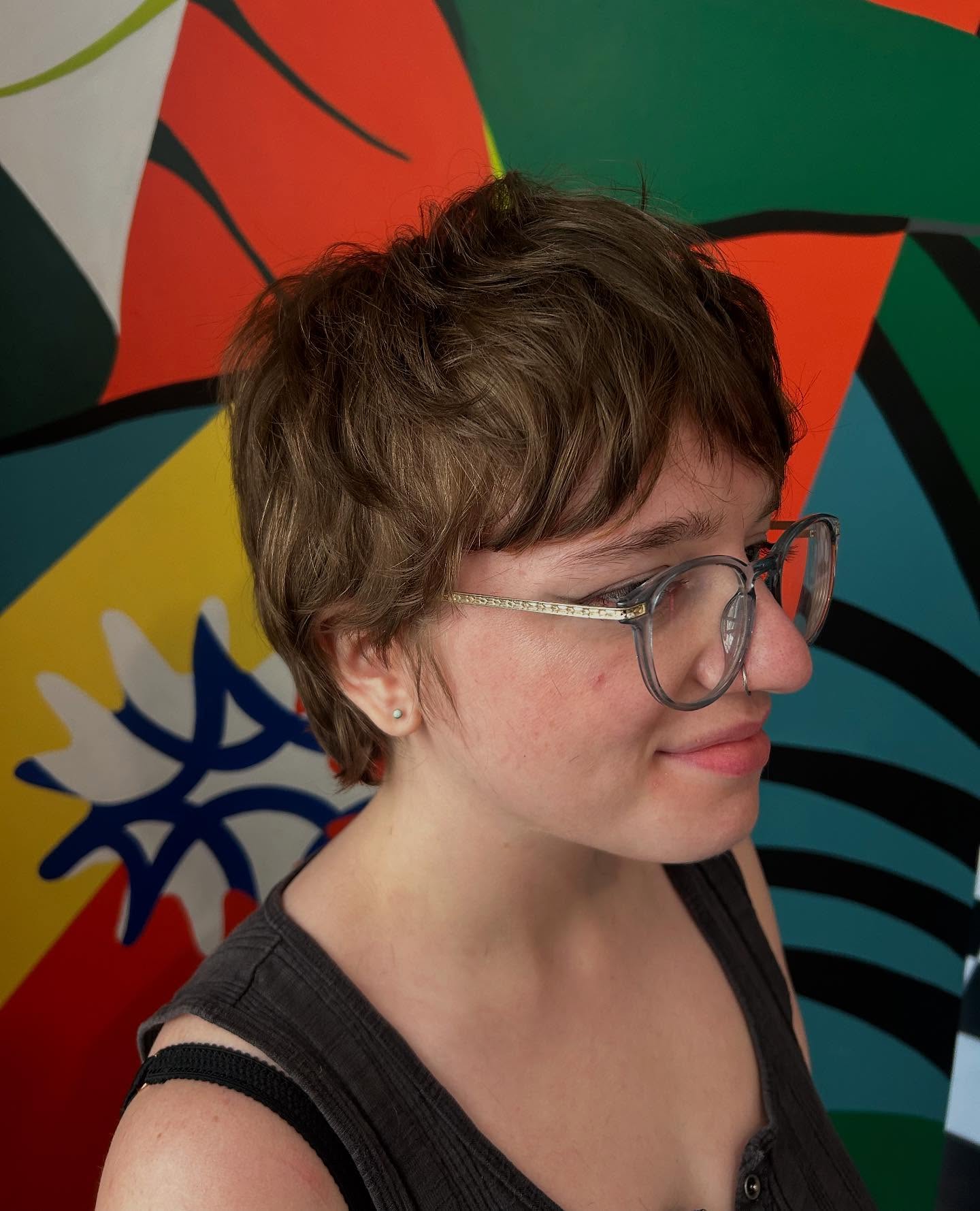 Textured Layered Pixie with Defined Edges