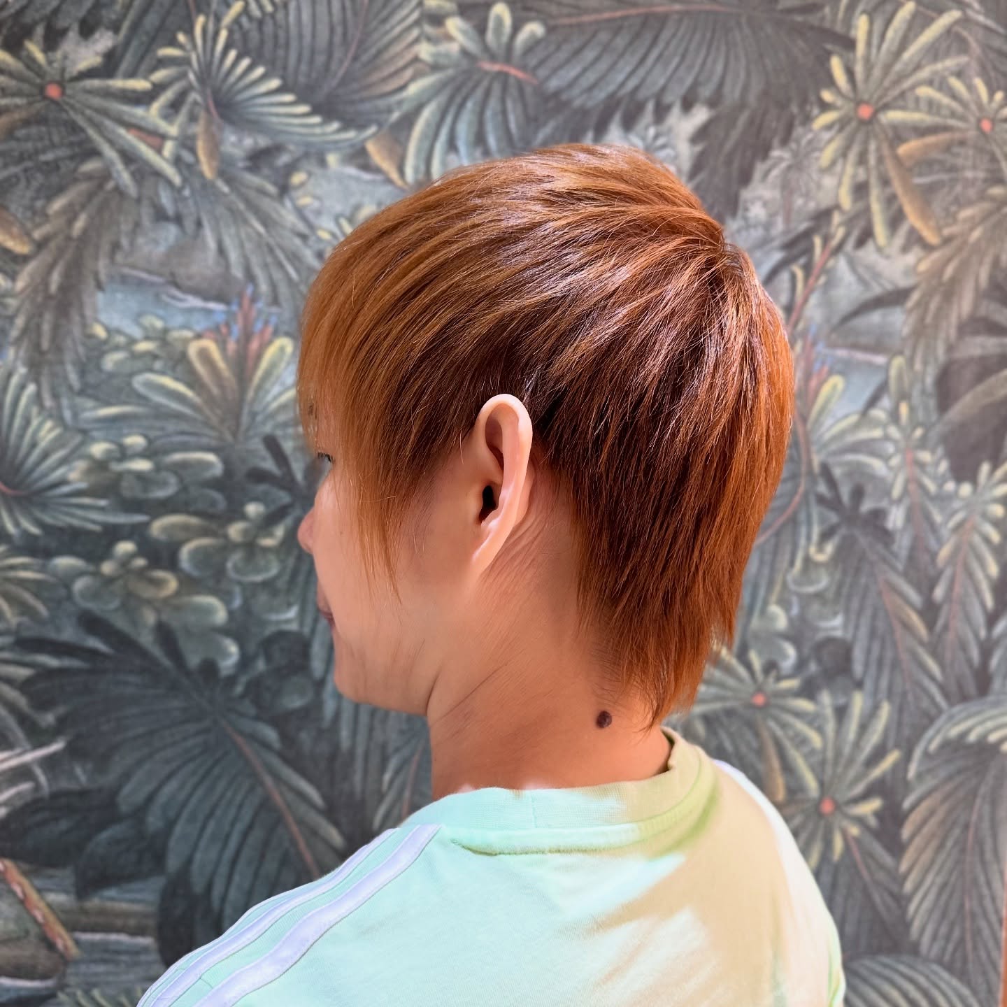 Textured Layered Pixie with Warm Undertones