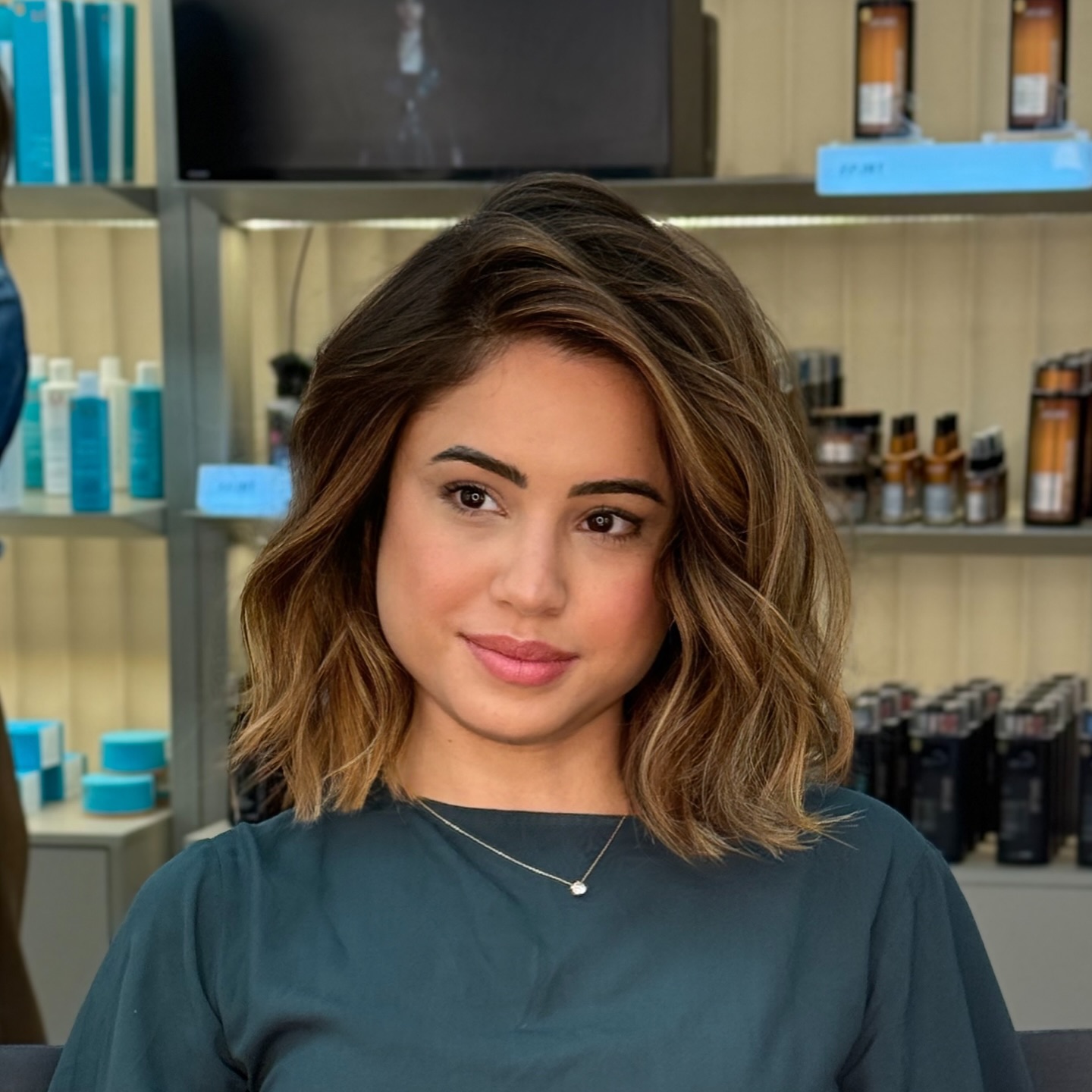 Textured Long Bob with Soft Layers and Natural Movement