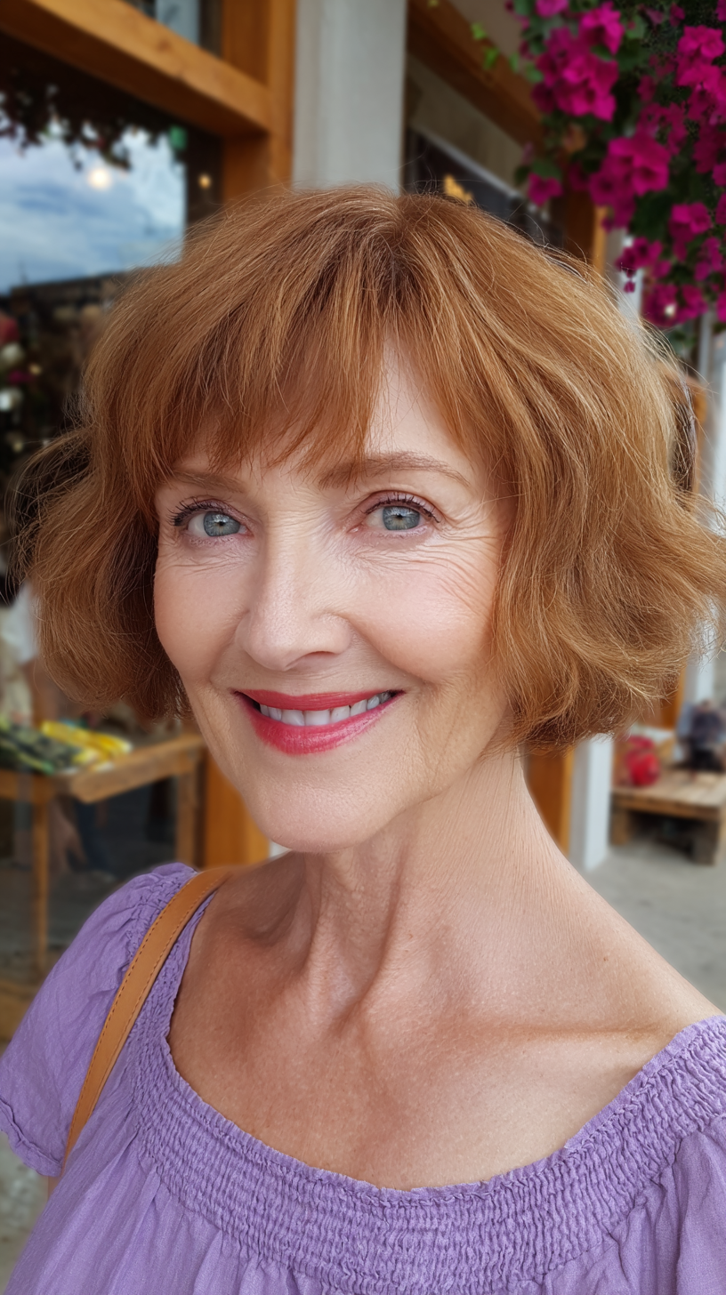 Textured Retro Shag with Soft Waves
