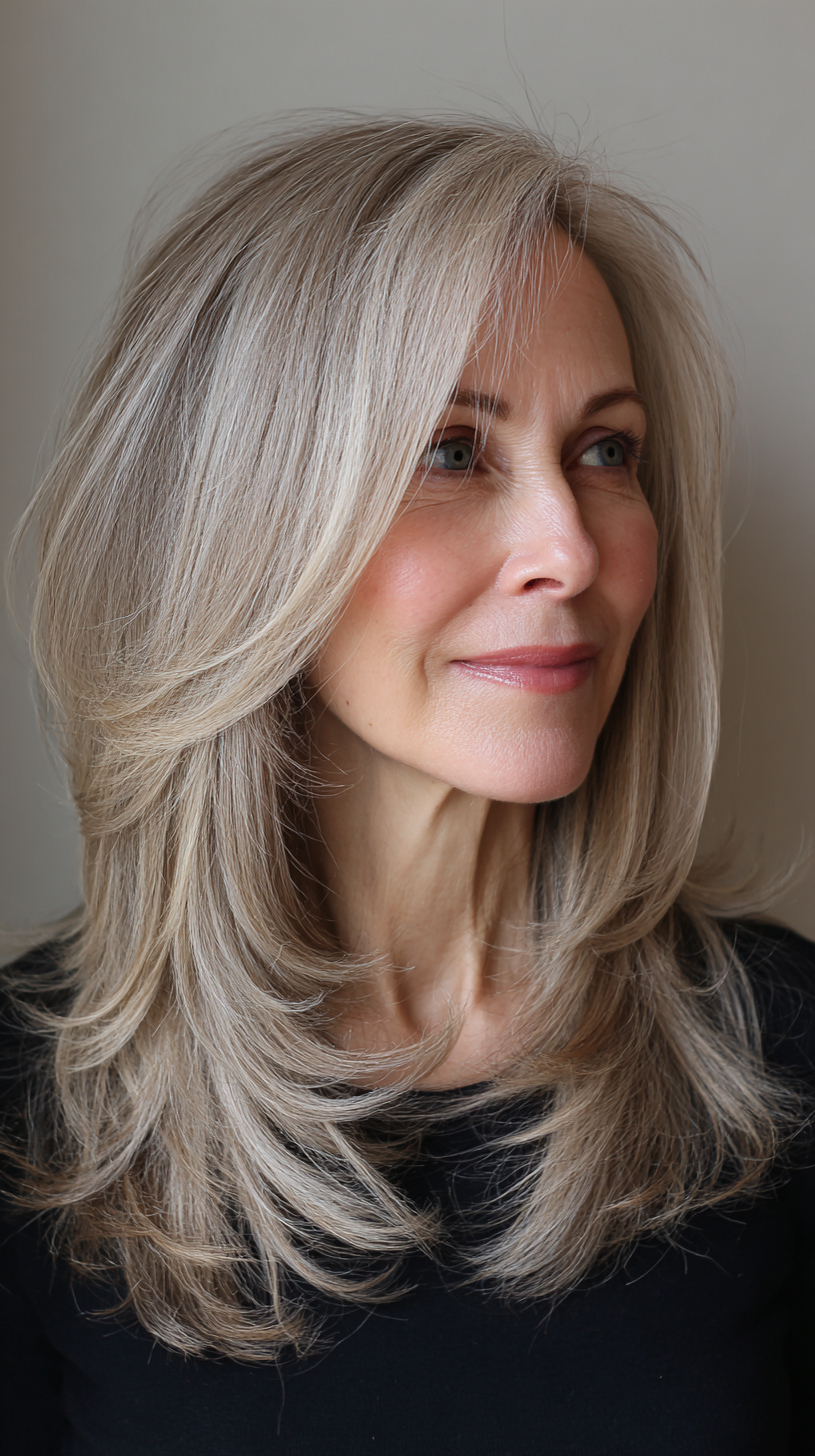 Soft Layered Long Shag with Subtle Highlights