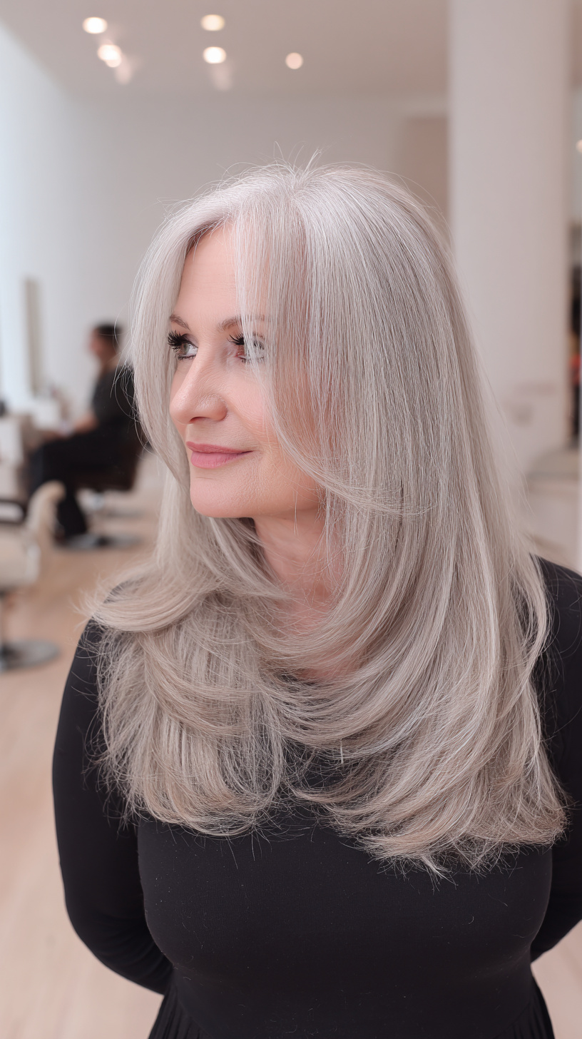 Elegant Long Shag with Subtle Movement