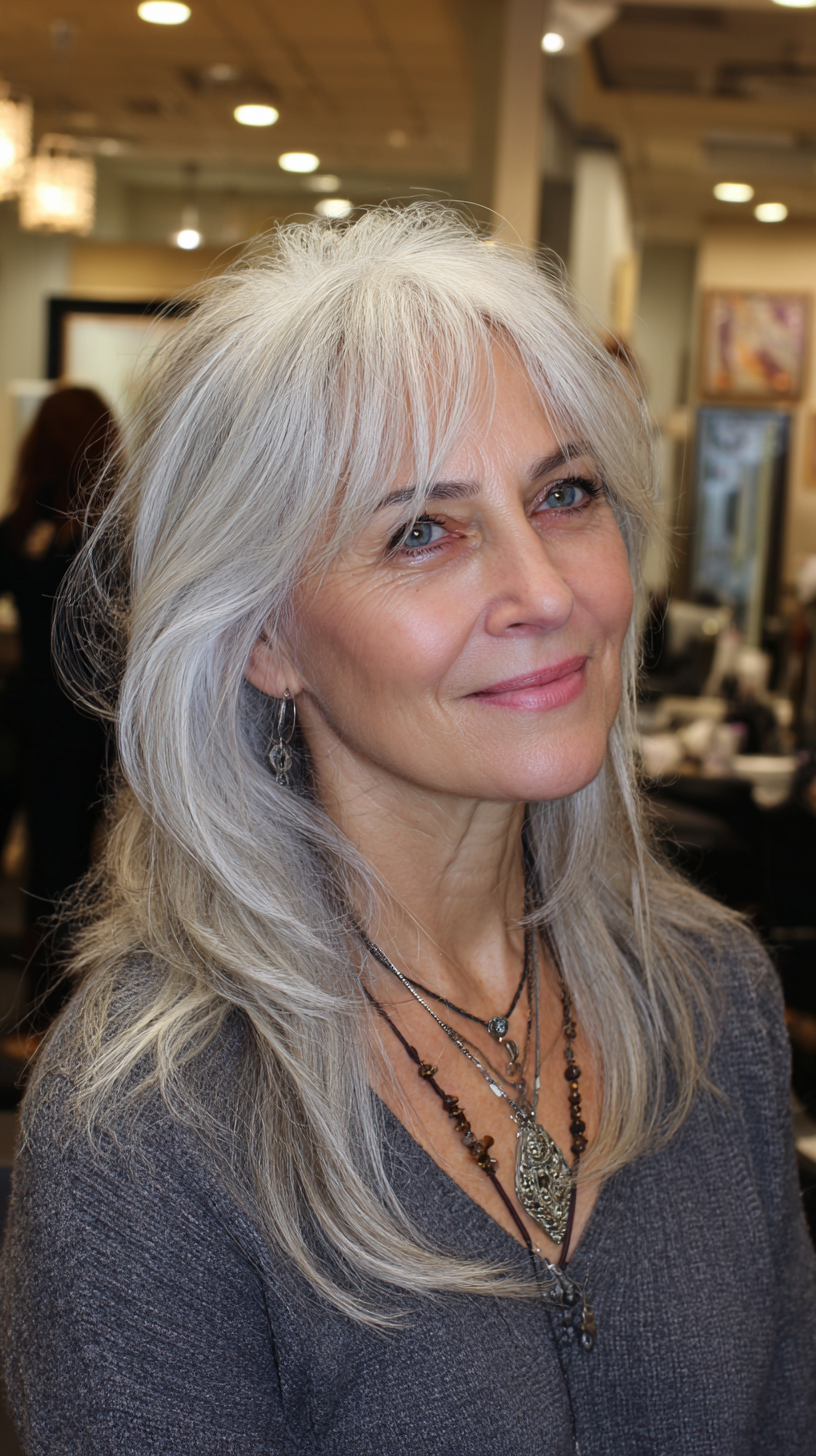 Modern Long Shag with Soft Textured Layers