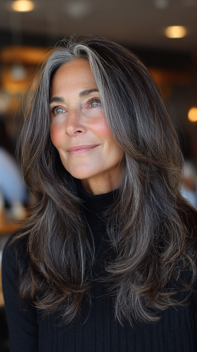 Radiant Long Shag with Soft, Subtle Layers