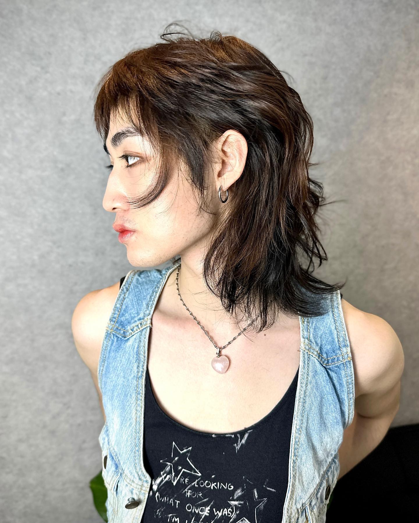 Edgy Layered Shag with Wispy Bangs