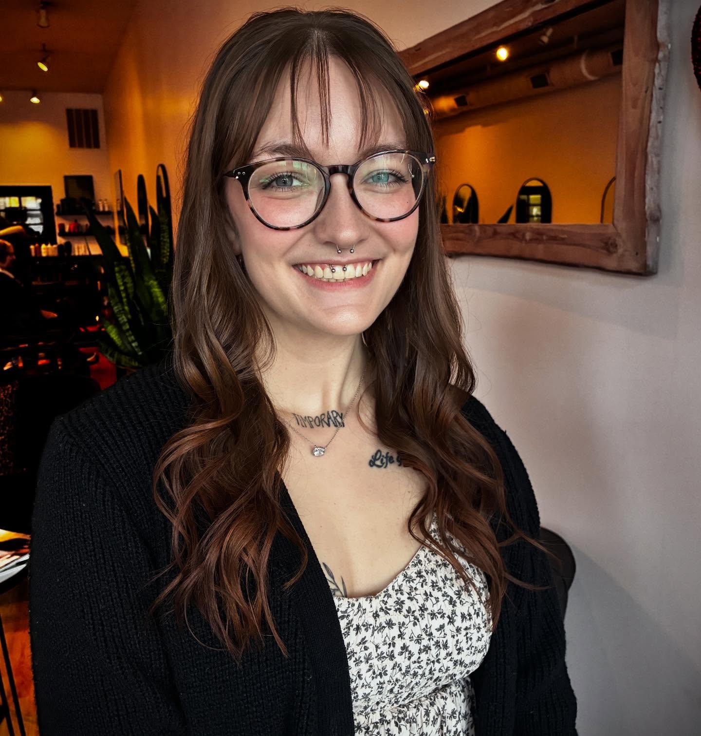 Chic Wispy Bangs with Soft Waves