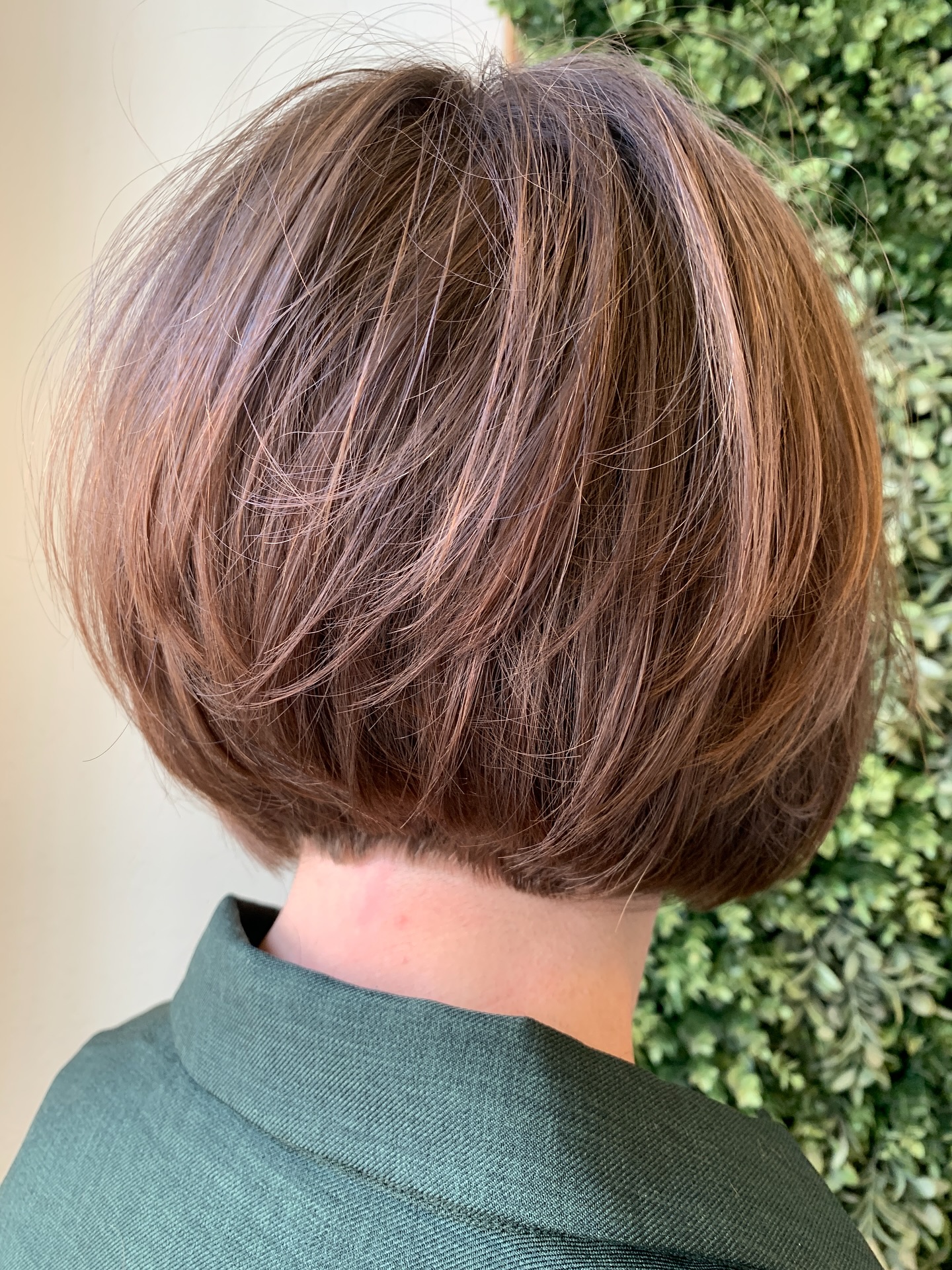 Modern Stacked Bob with Subtle Layers
