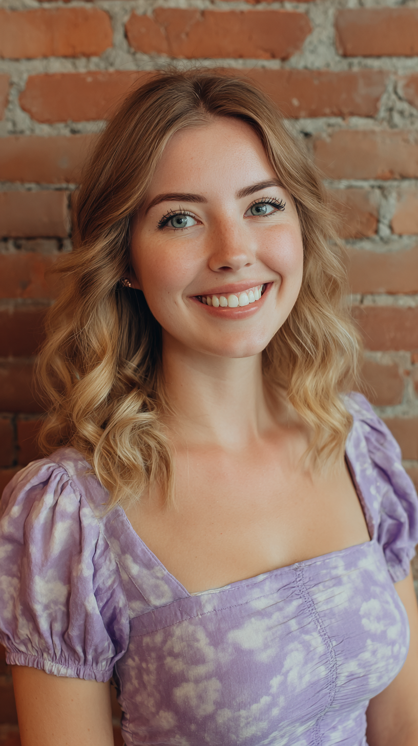 Softly Textured Beachy Waves with Light Volume