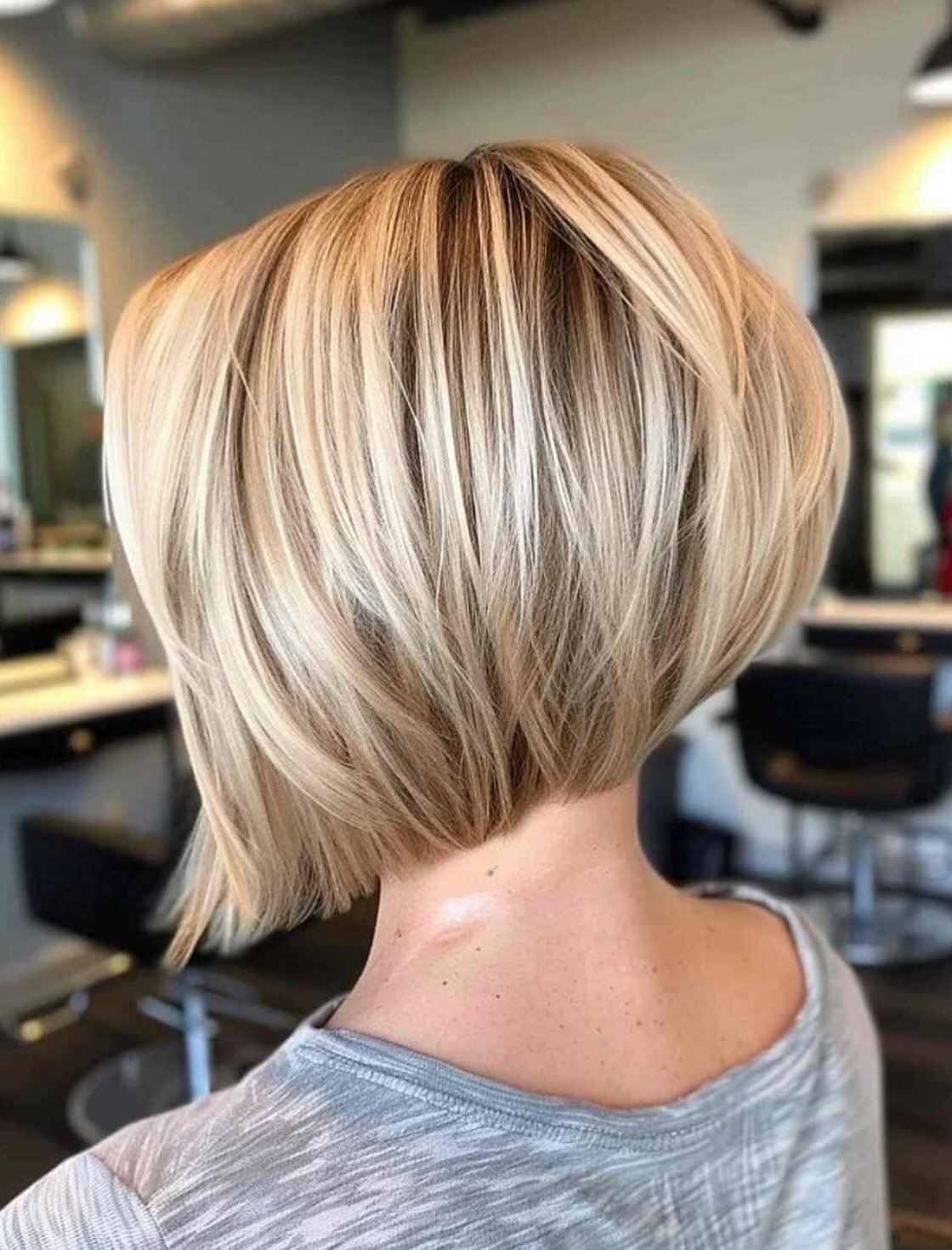 Stylish Textured Bob with Dimension