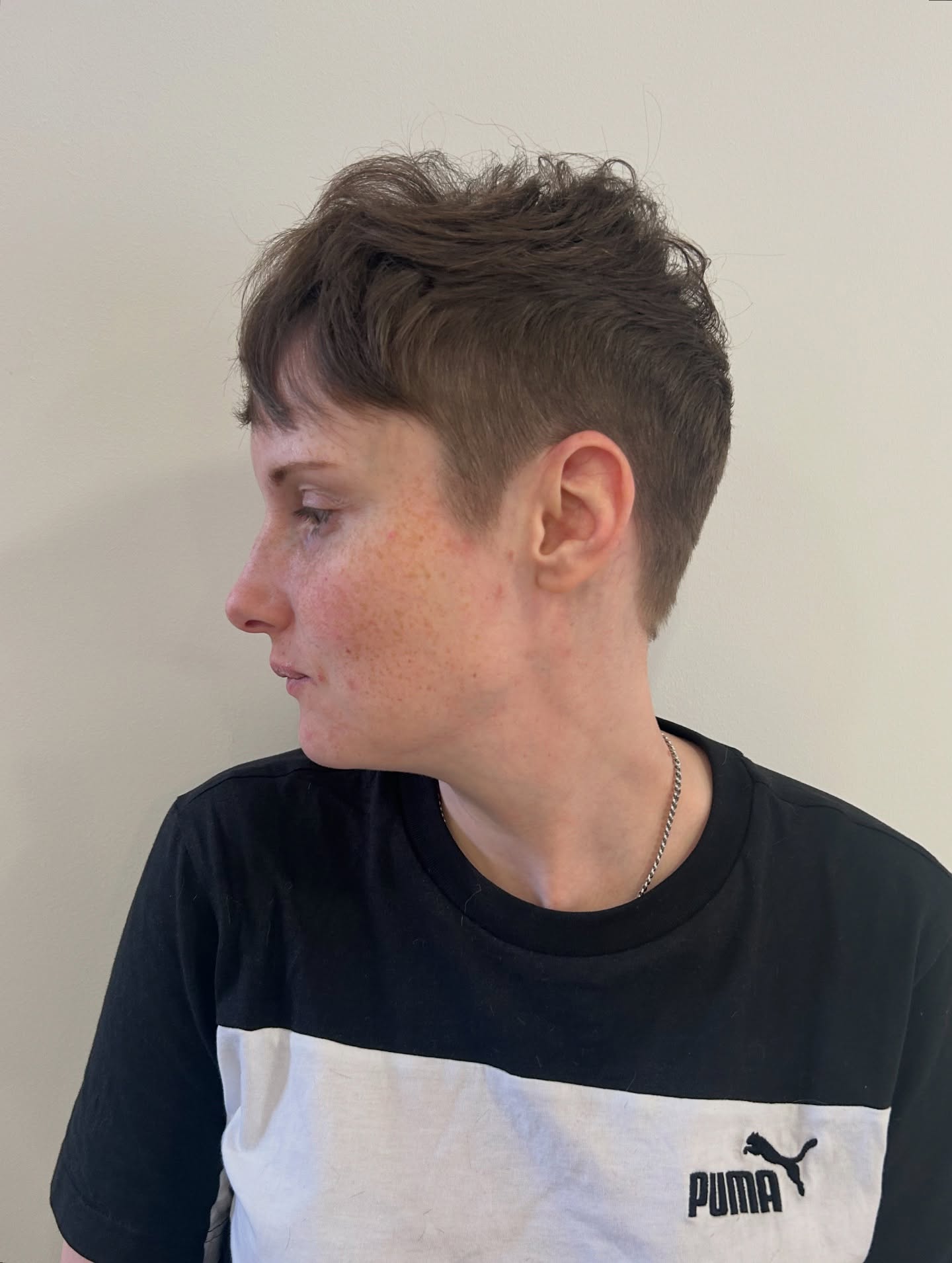 Modern Textured Pixie with Tapered Sides