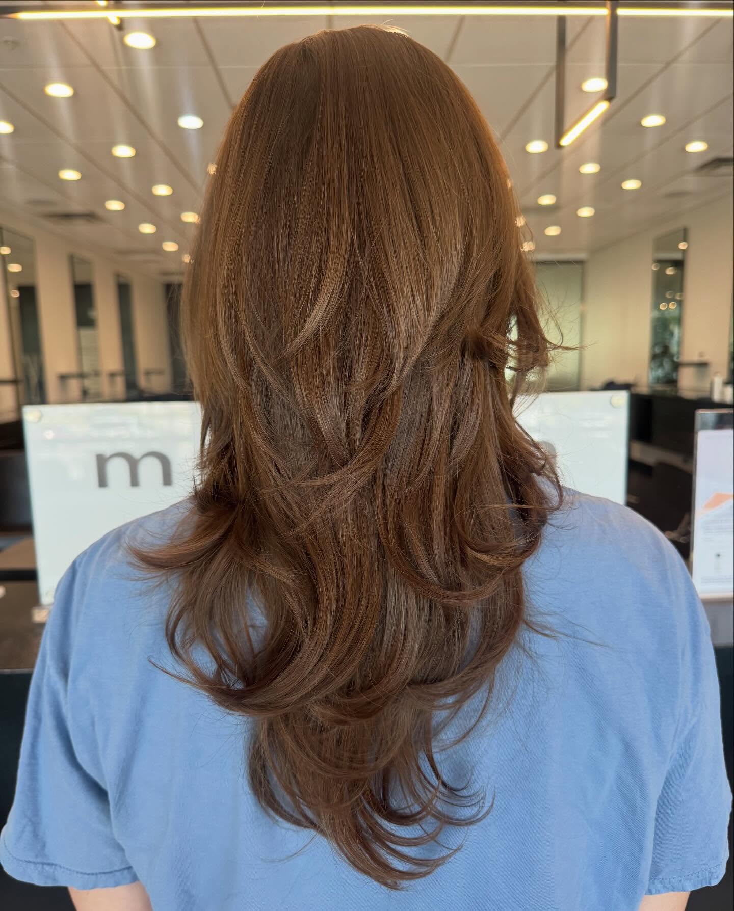 Soft Layered Cut with Bouncy Ends