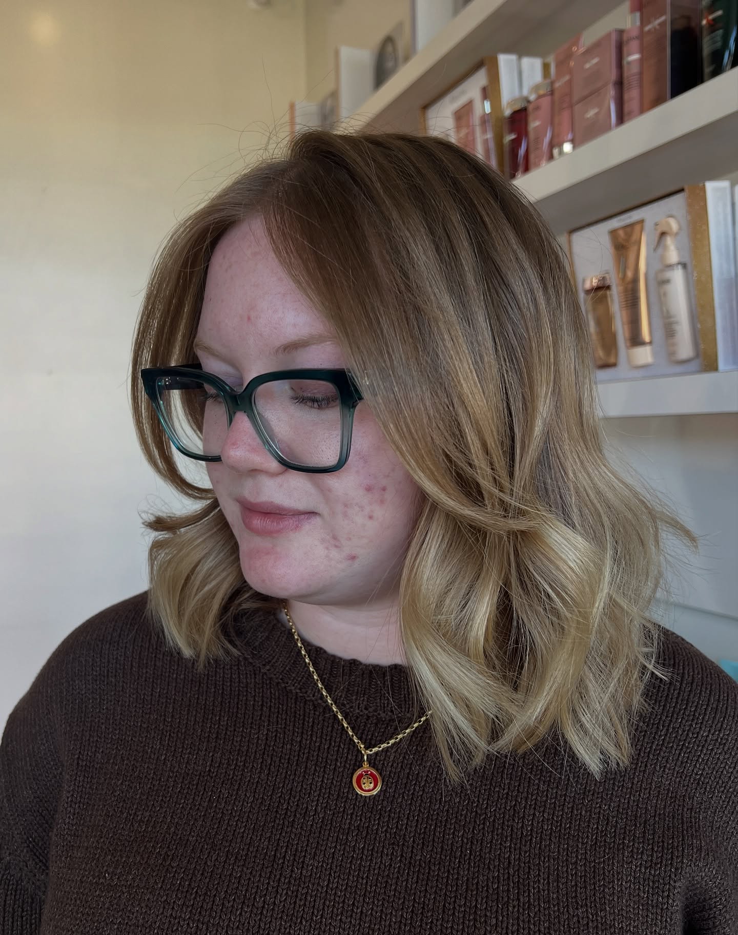 Soft Textured Lob with Subtle Waves