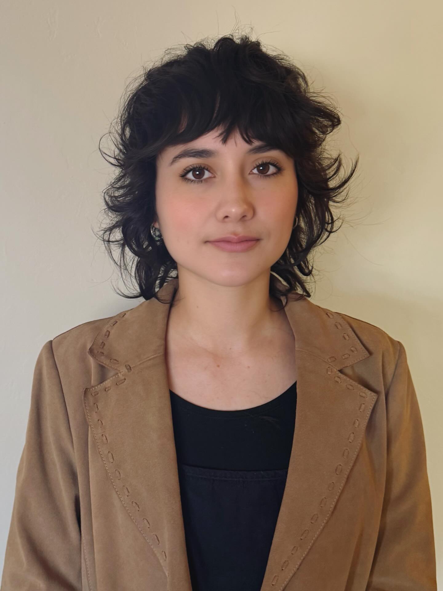 Textured Short Cut with Soft Bangs